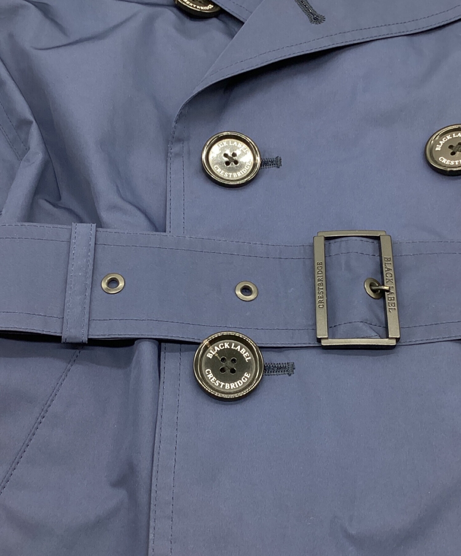 【美品】BLACK LABEL CRESTBRIDGE トレンチコート S 中古・古着通販】BLACK LABEL CRESTBRIDGE (ブラックレーベル クレスト