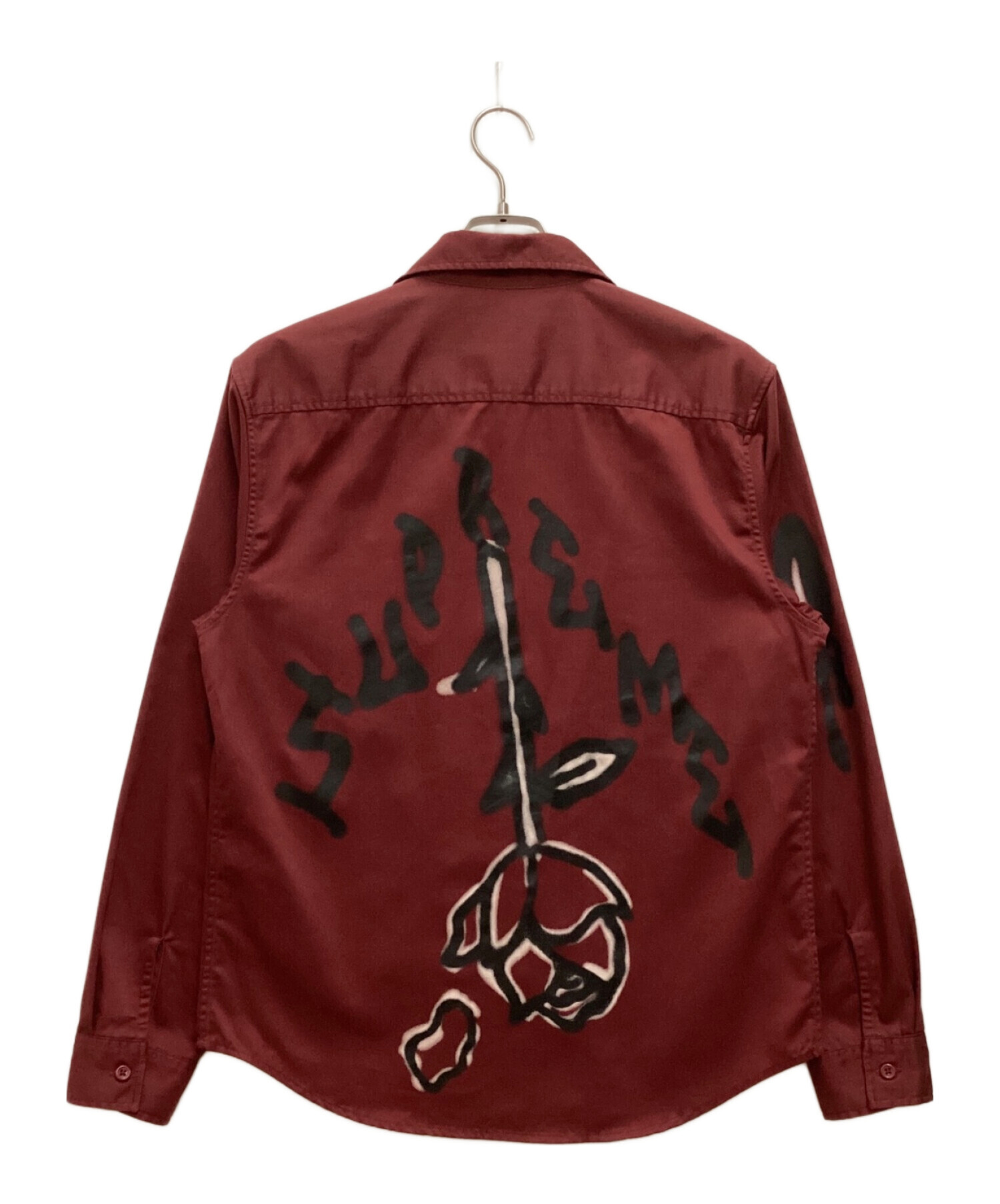 supreme Rose Work Shirts ローズ 長袖 ワーク シャツ 中古・古着通販】Supreme (シュプリーム) Rose L/S Work Shirt