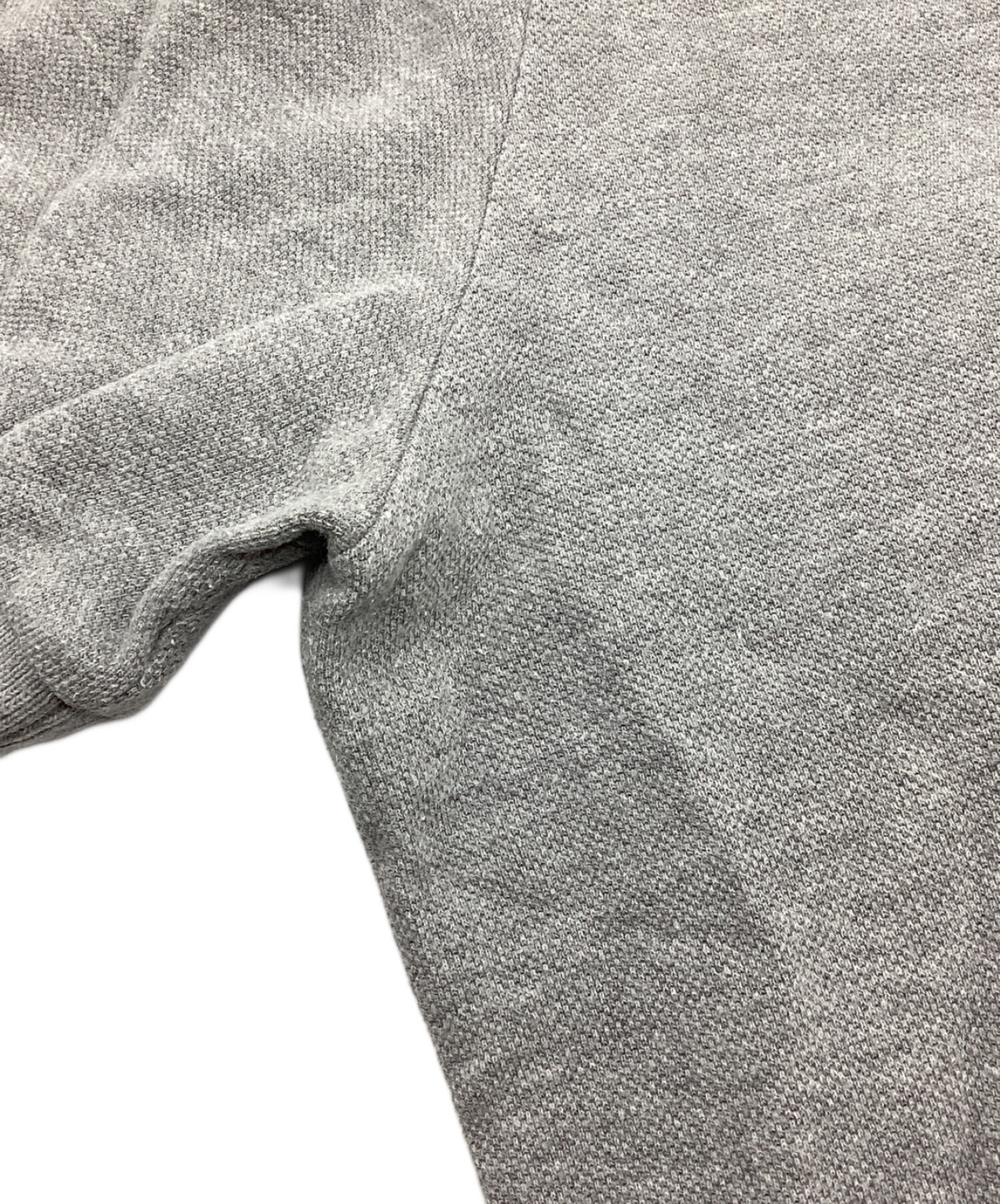 中古・古着通販】Berluti (ベルルッティ) 刺繍ポロシャツ グレー