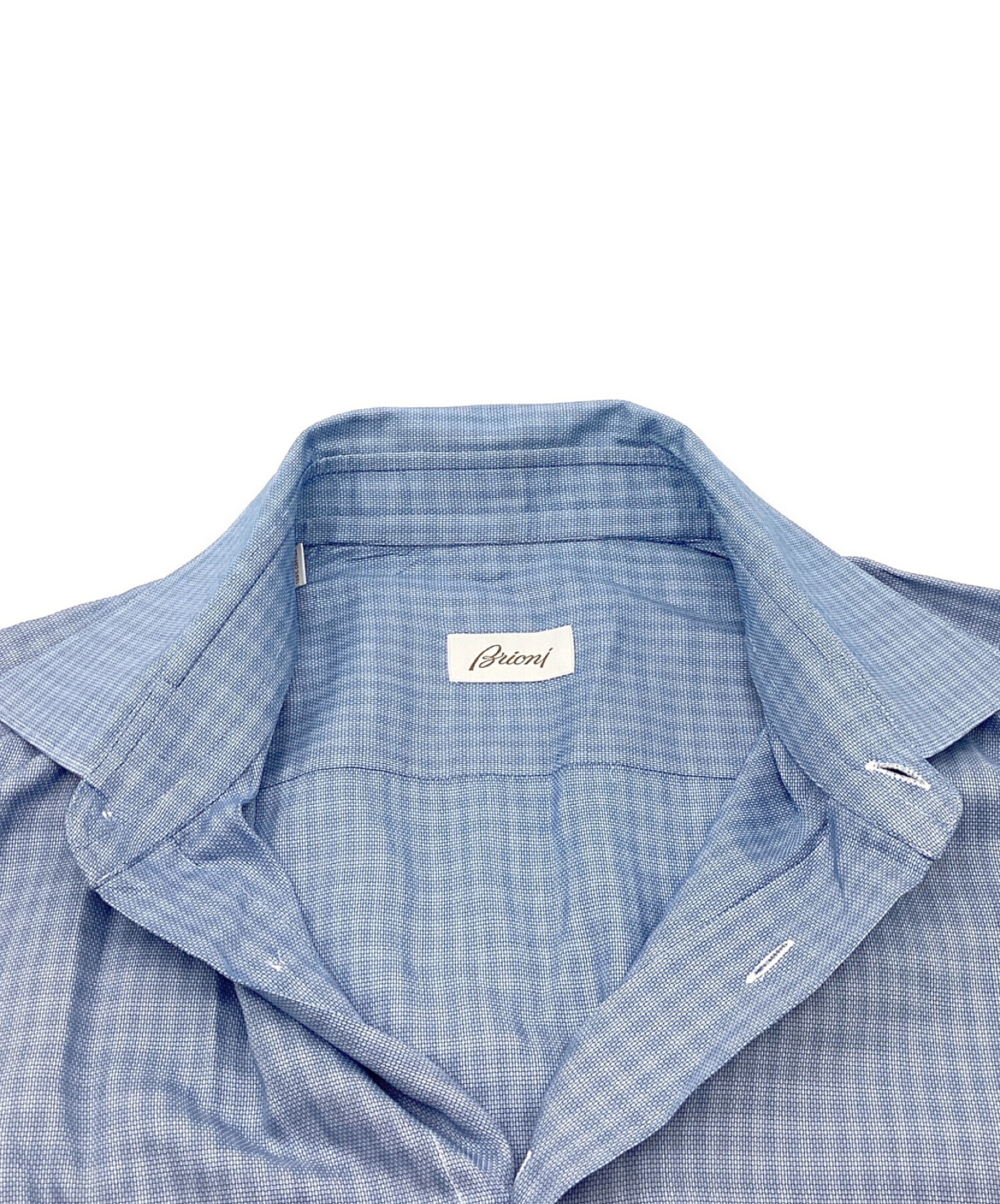 中古・古着通販】BRIONI (ブリオーニ) シャツ チェック コットン