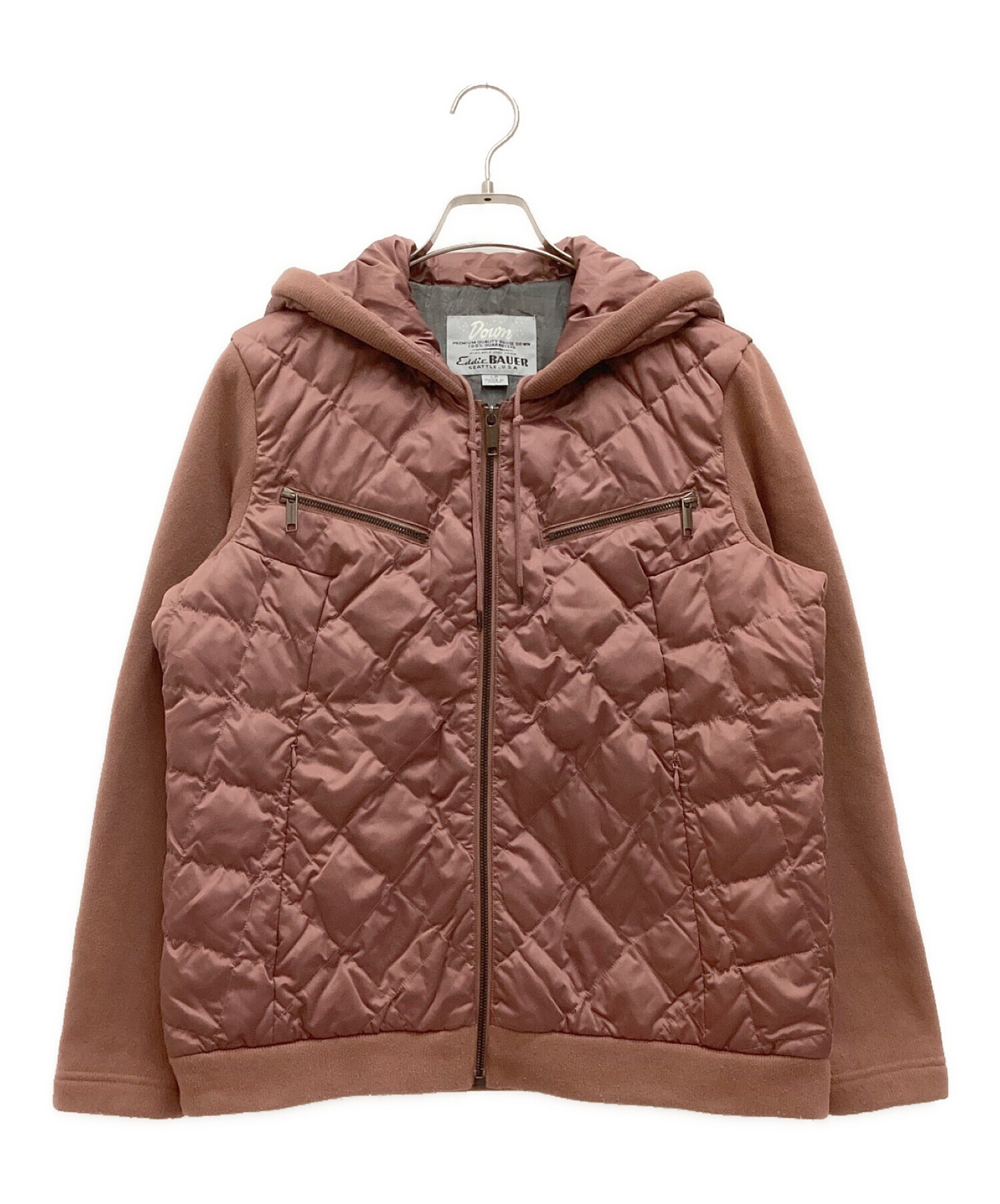 中古・古着通販】Eddie Bauer (エディーバウアー) 切替キルティング 