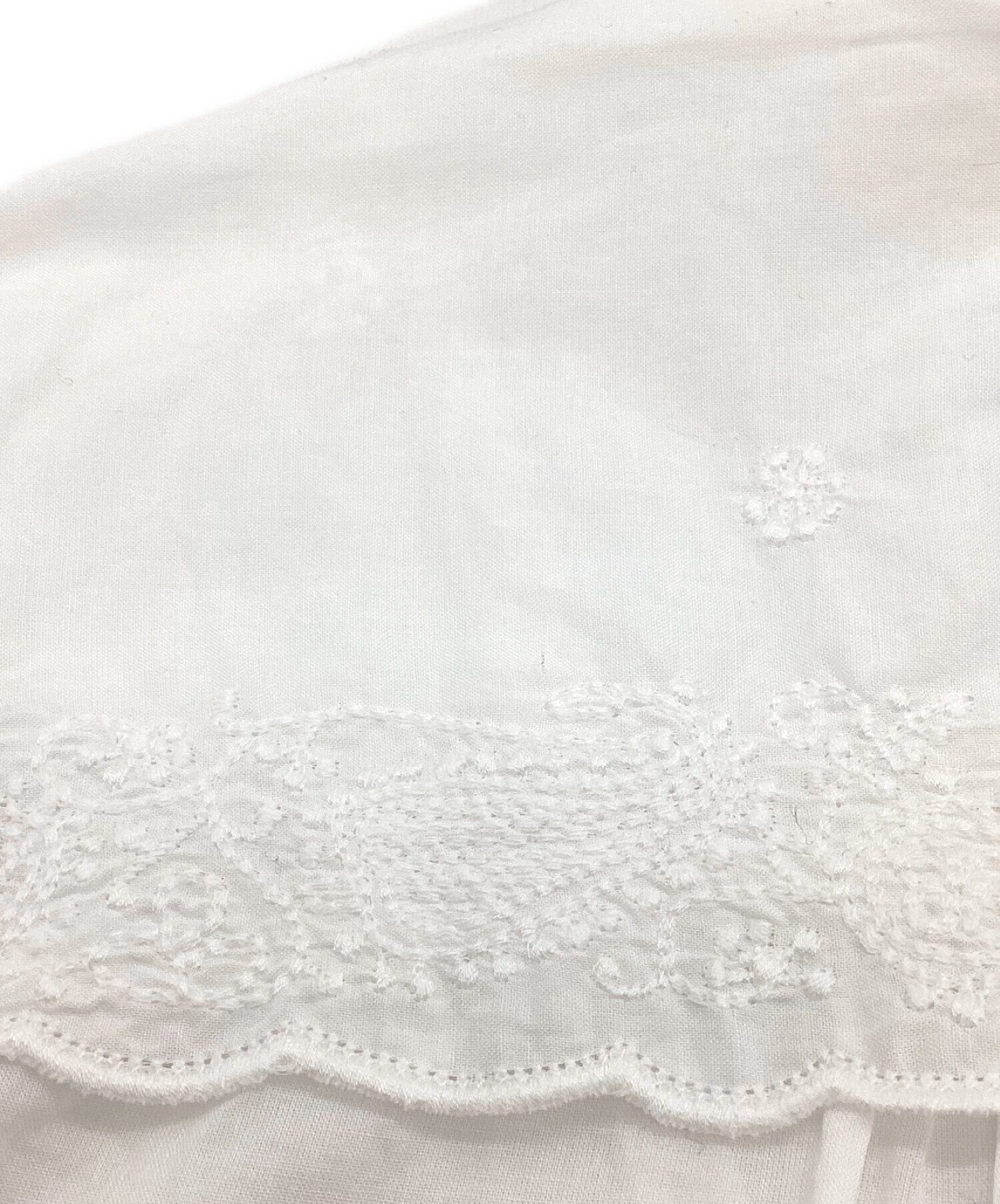 中古・古着通販】GASA* (ガサ) ふたりの木 レースブラウス しらゆき と 