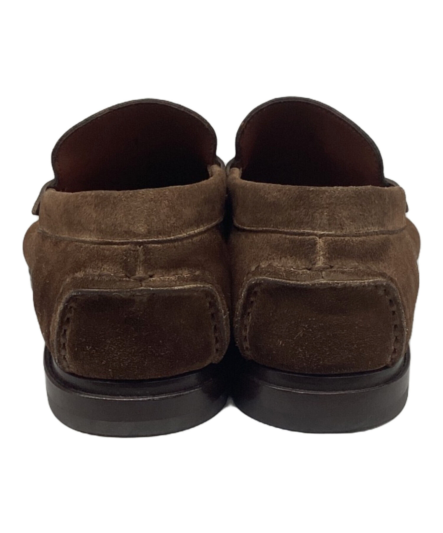 中古・古着通販】Santoni (サントーニ) USED加工スウェードローファー 中古・古着通販】Santoni (サントーニ) USED加工スウェードローファー