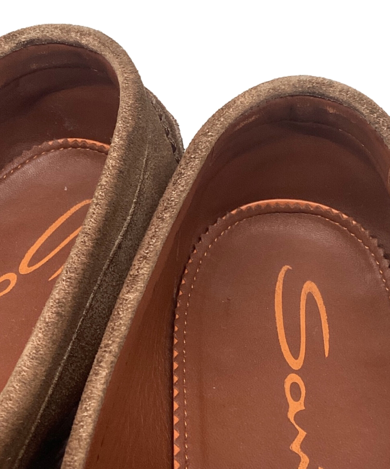 ほぼ新品 サントーニ 8 26.5  ペニー ローファー ブラウン 茶色 ほぼ新品 サントーニ 8 26.5 コイン ペニー ローファー ブラウン 茶色