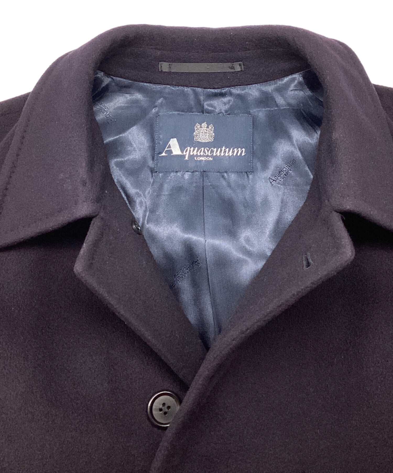 中古・古着通販】Aquascutum (アクアスキュータム) カシミヤステン