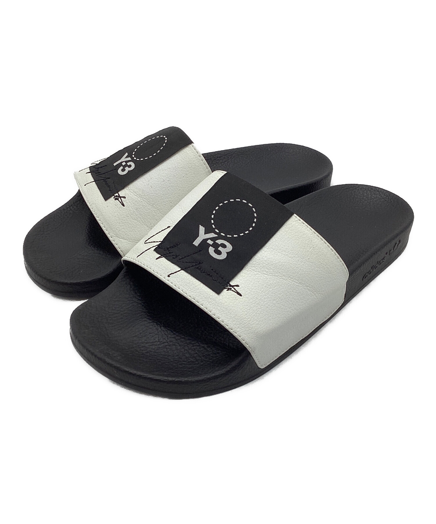 中古・古着通販】Y-3 (ワイスリー) シャワーサンダル ブラック サイズ 