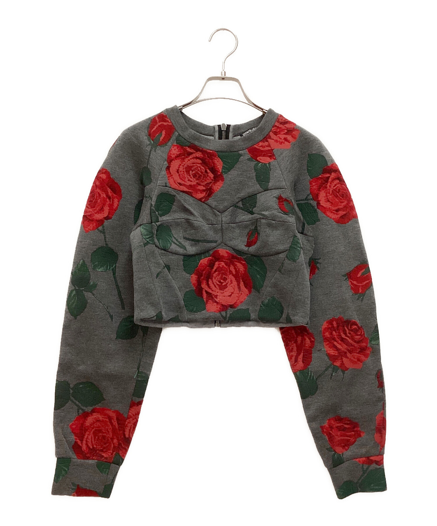 DOLCE&GABBANA ドルチェアンドガッバーナ 薔薇刺繍 ジップアップ 中古・古着通販】DOLCE & GABBANA (ドルチェ＆ガッバーナ) 薔薇