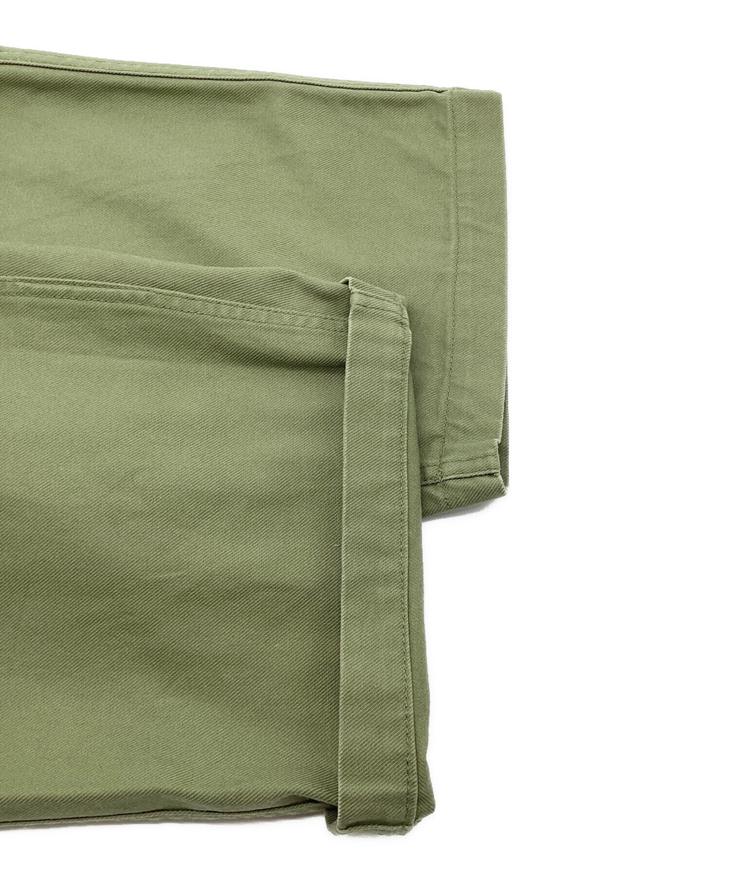 CRANK PROJECTS 40サイズ オリーブ CRANK PROJECTS】 FAT PANTS (light olive) | dros dro
