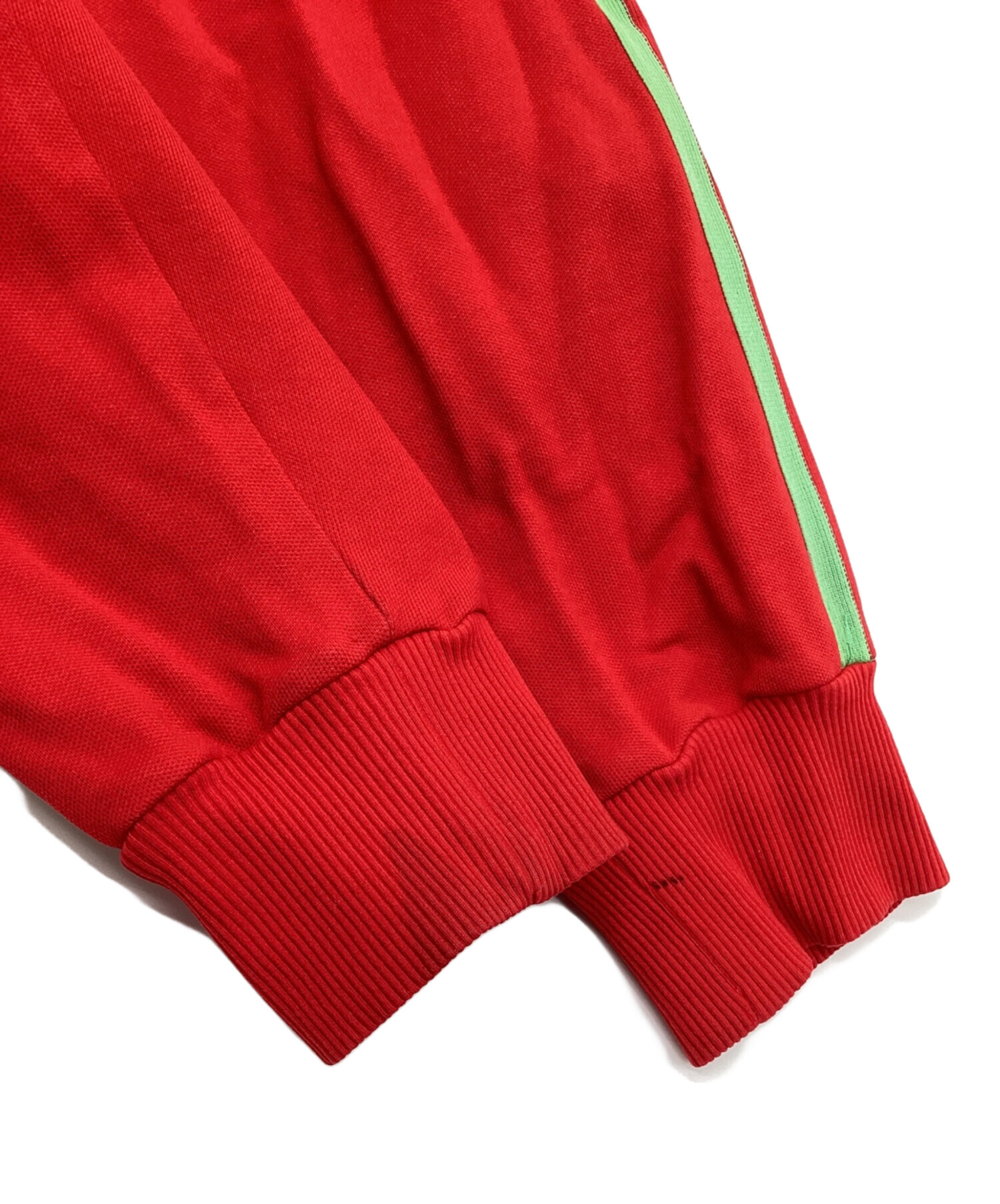 70s トラックジャケット ヴィンテージ レッド スリーストライプ 古着 中古・古着通販】adidas (アディダス) ヴィンテージトラックジャケット