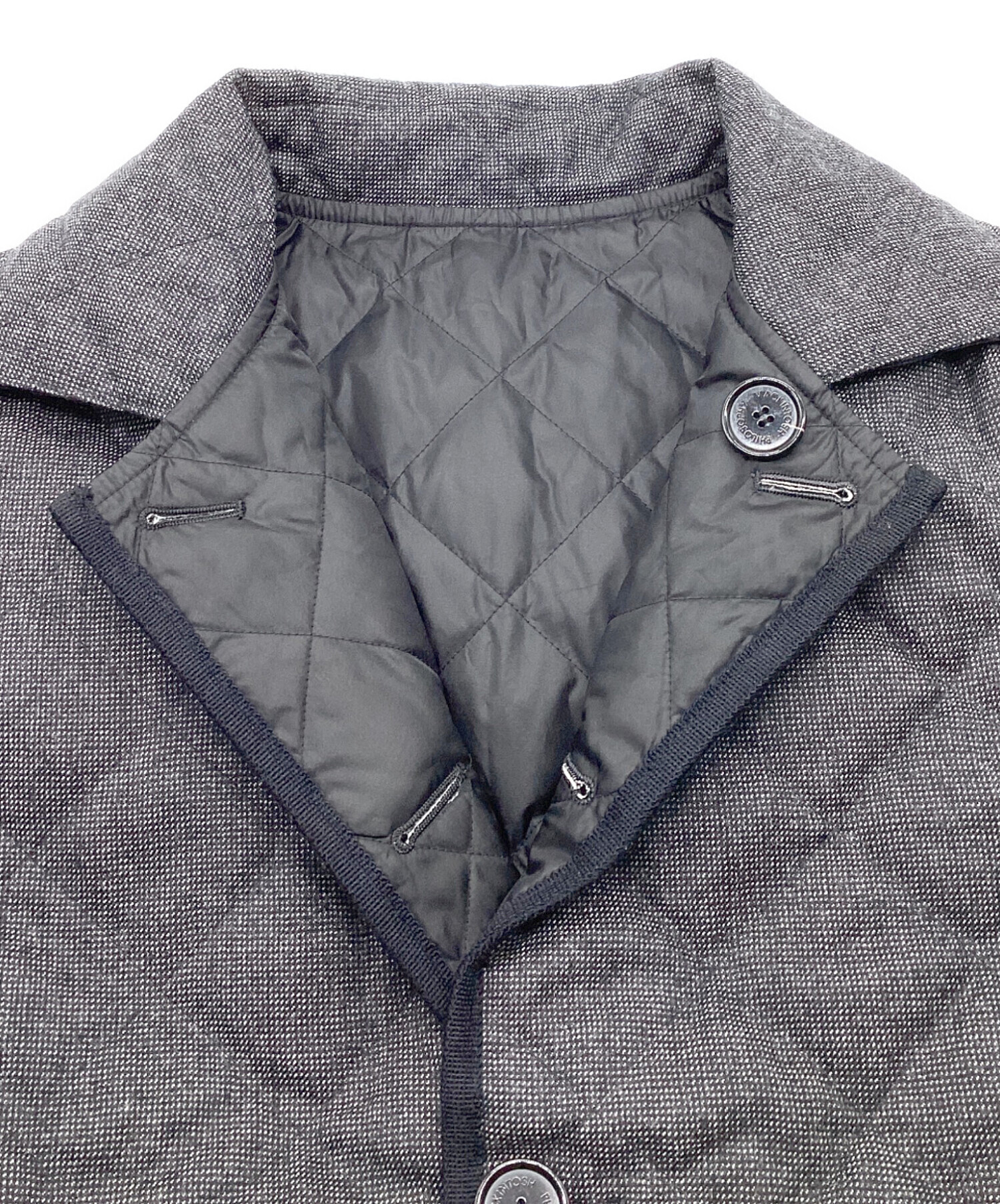 MACKINTOSH WOOL QUILTING DOWN JKT サイズ38