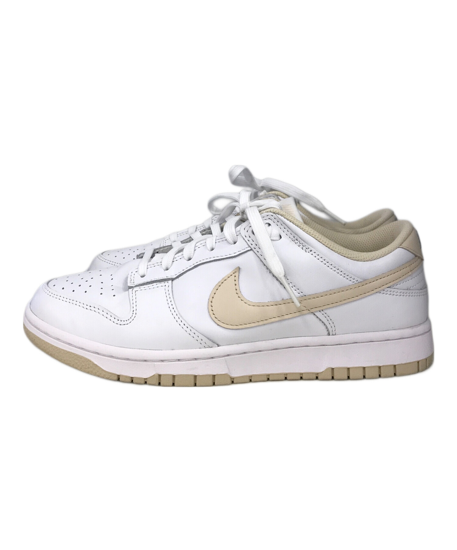 中古・古着通販】NIKE (ナイキ) WMNS DUNK LOW ESS ベージュ サイズ 