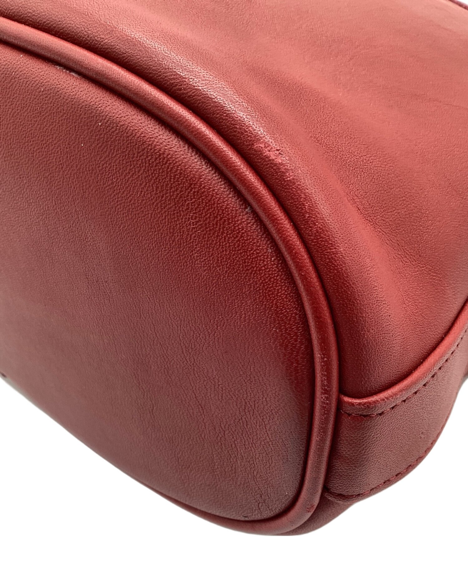 中古・古着通販】COACH (コーチ) レザーショルダーバッグ OLD COACH