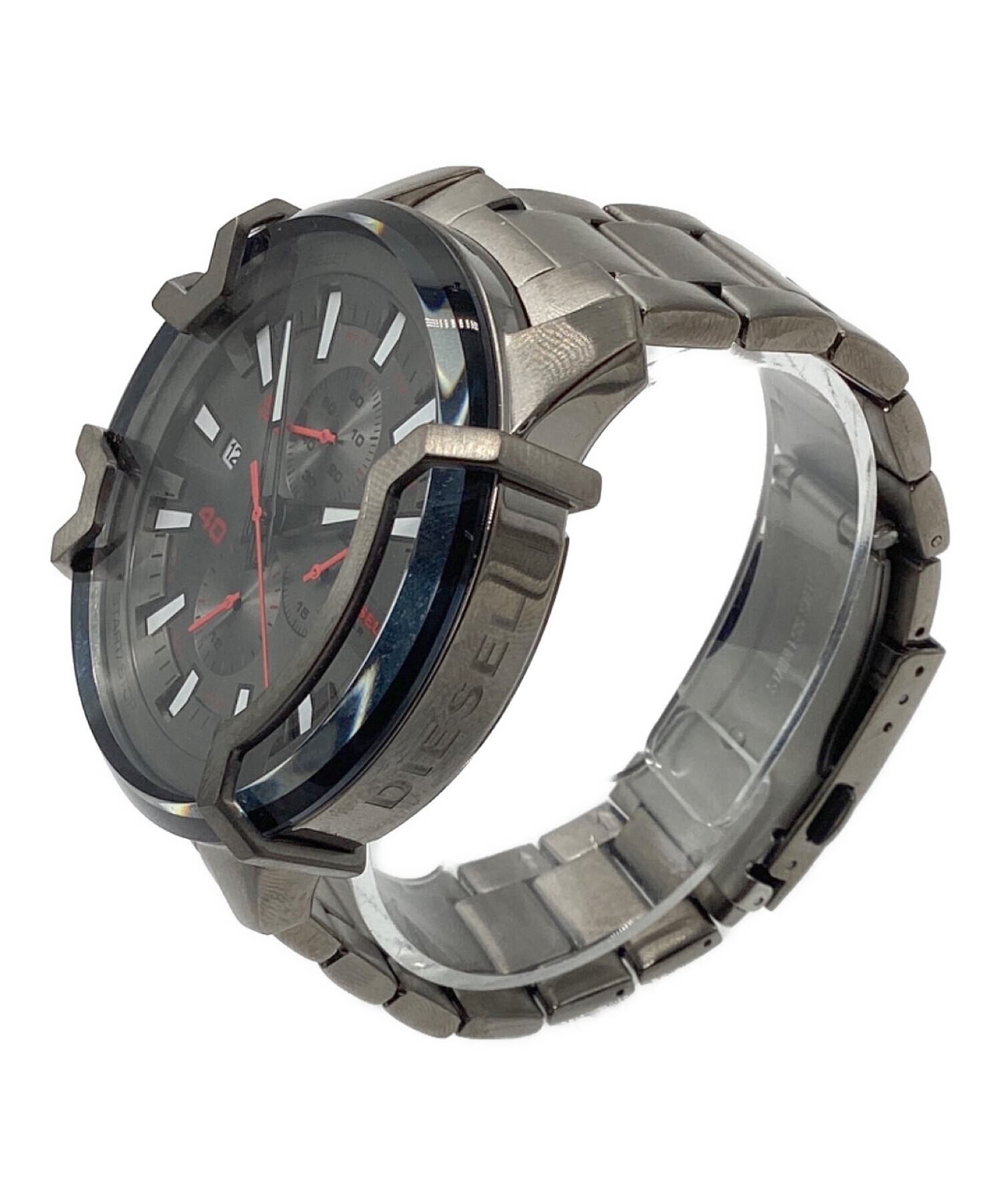 中古・古着通販】DIESEL (ディーゼル) 腕時計 GRIFFED グリフェド