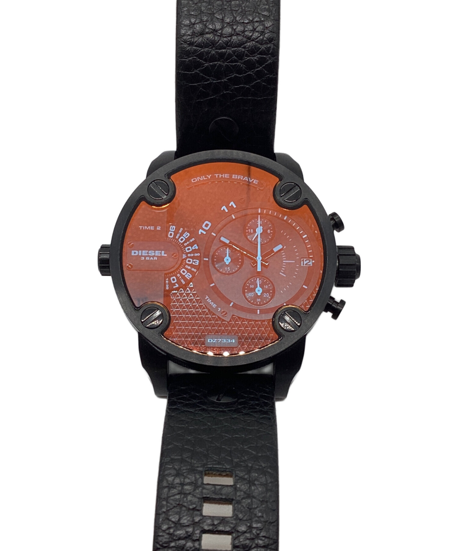 専用！お洒落★■DIESEL　時計　稼働品　古着　 y2k★ diesel 00s y2k watch DZ-9038 chronograph - メルカリ