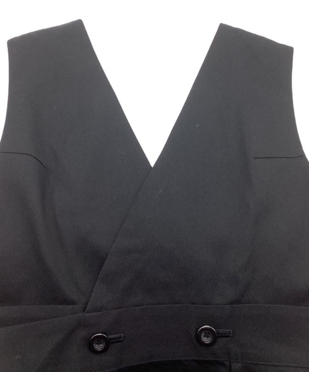 中古・古着通販】UJOH (ウジョー) ウールギャバジンジャンパースカート