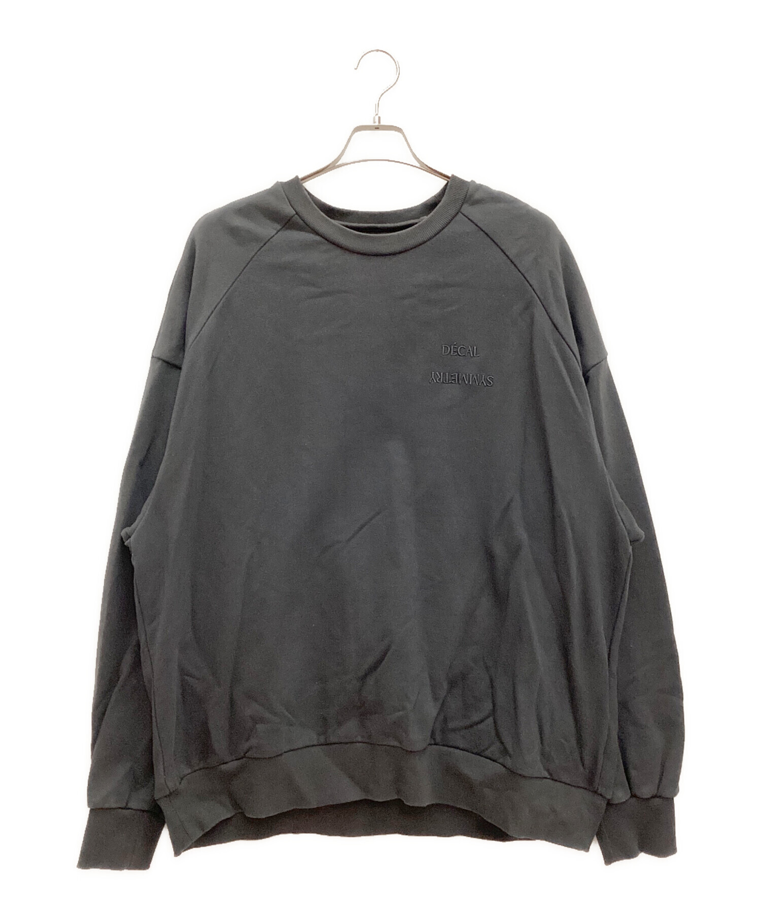 中古・古着通販】JUUN.J (ジュン・ジー) スウェット クルーネック ロゴ 