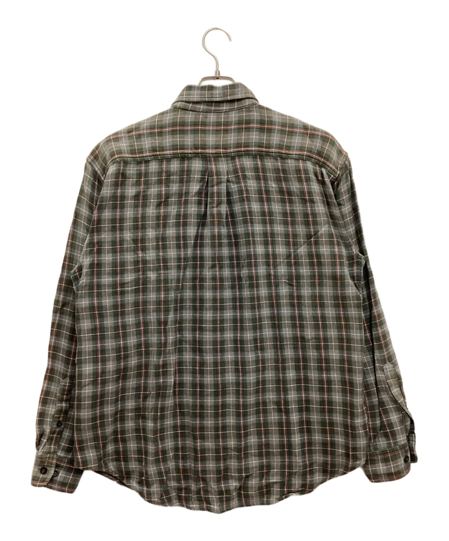 中古・古着通販】GAP (ギャップ) 90Sチェックネルシャツ インド