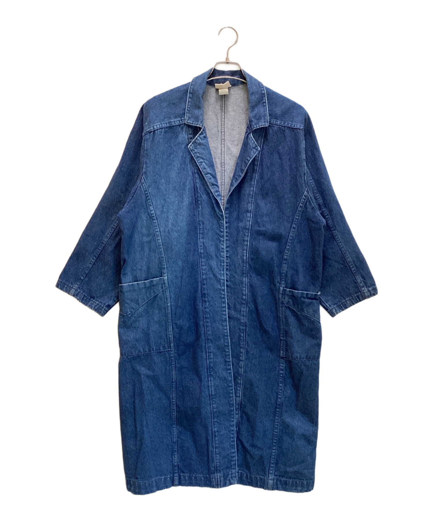 デニムガウンコート 中古・古着通販】Roughrider (ラフライダー) ヴィンテージデニムガウン