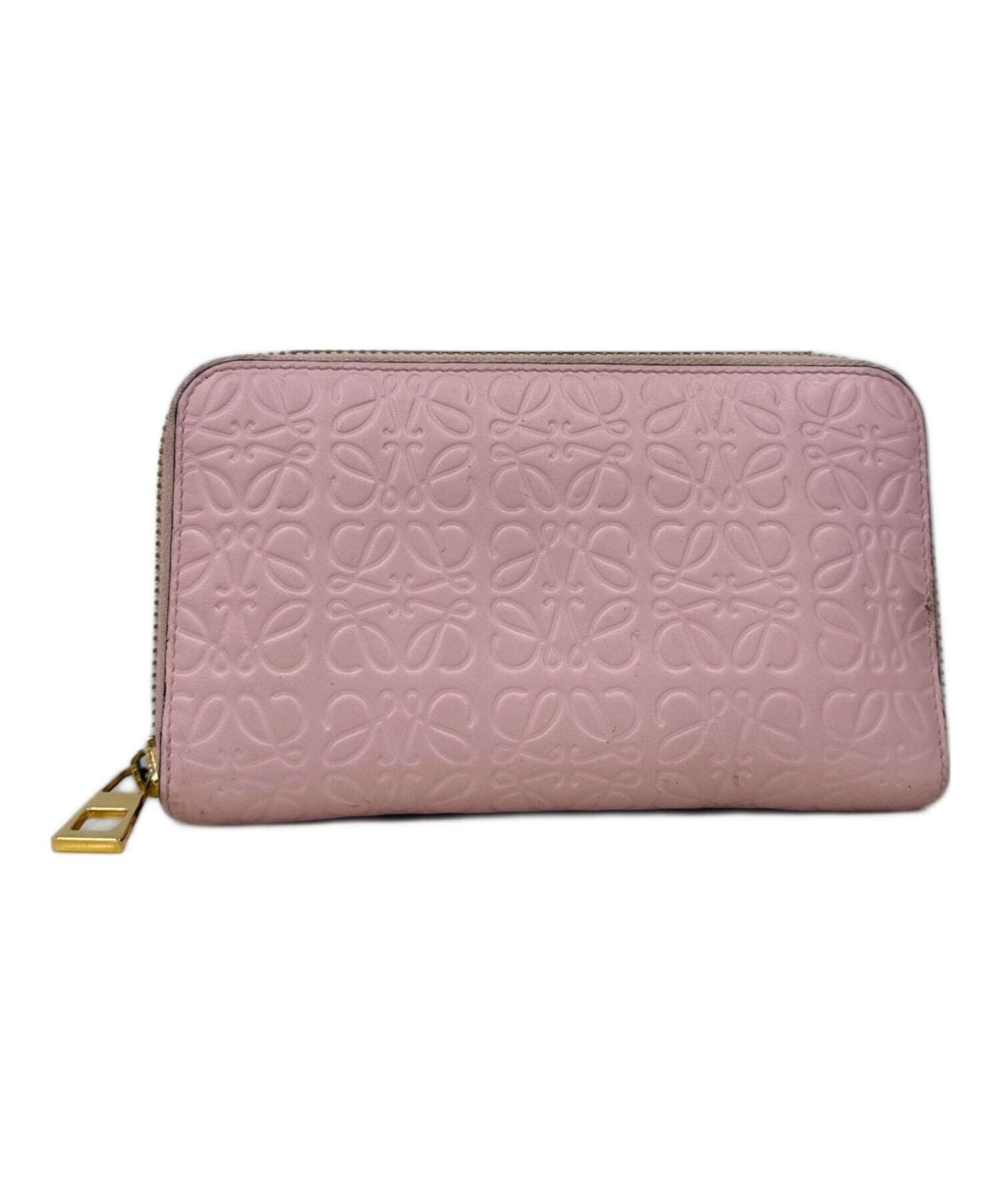 中古・古着通販】LOEWE (ロエベ) リピートアナグラムラウンドジップ 