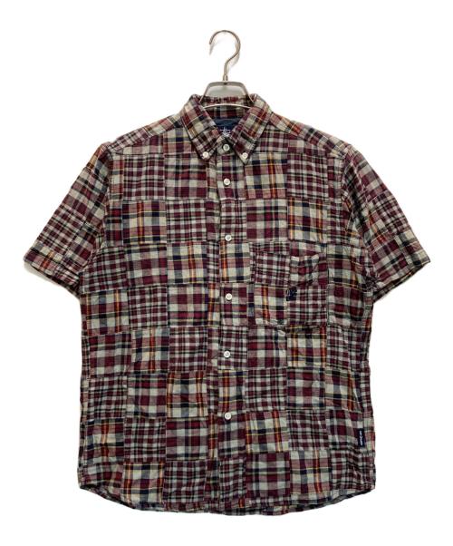 STUSSY◆ステューシー/中古/パッチワークネルシャツ/チェック/長袖/コットン/ストリート/マルチカラー/M 中古・古着通販stussy (ステューシー) パッチワークビーチパンツ