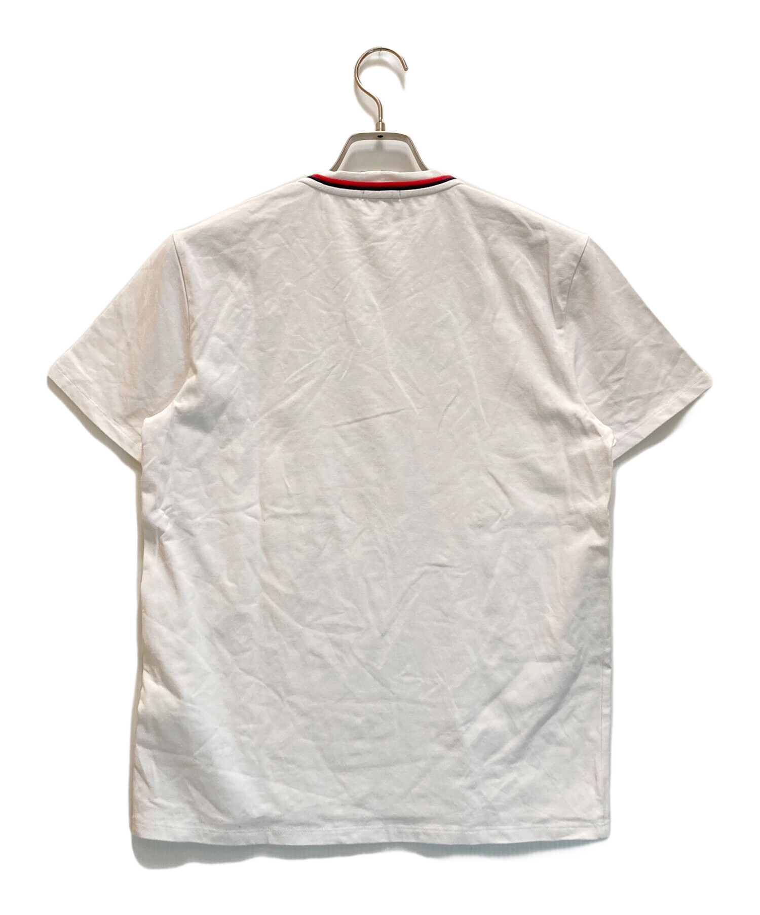 中古・古着通販】MONCLER (モンクレール) VネックワッペンTシャツ 