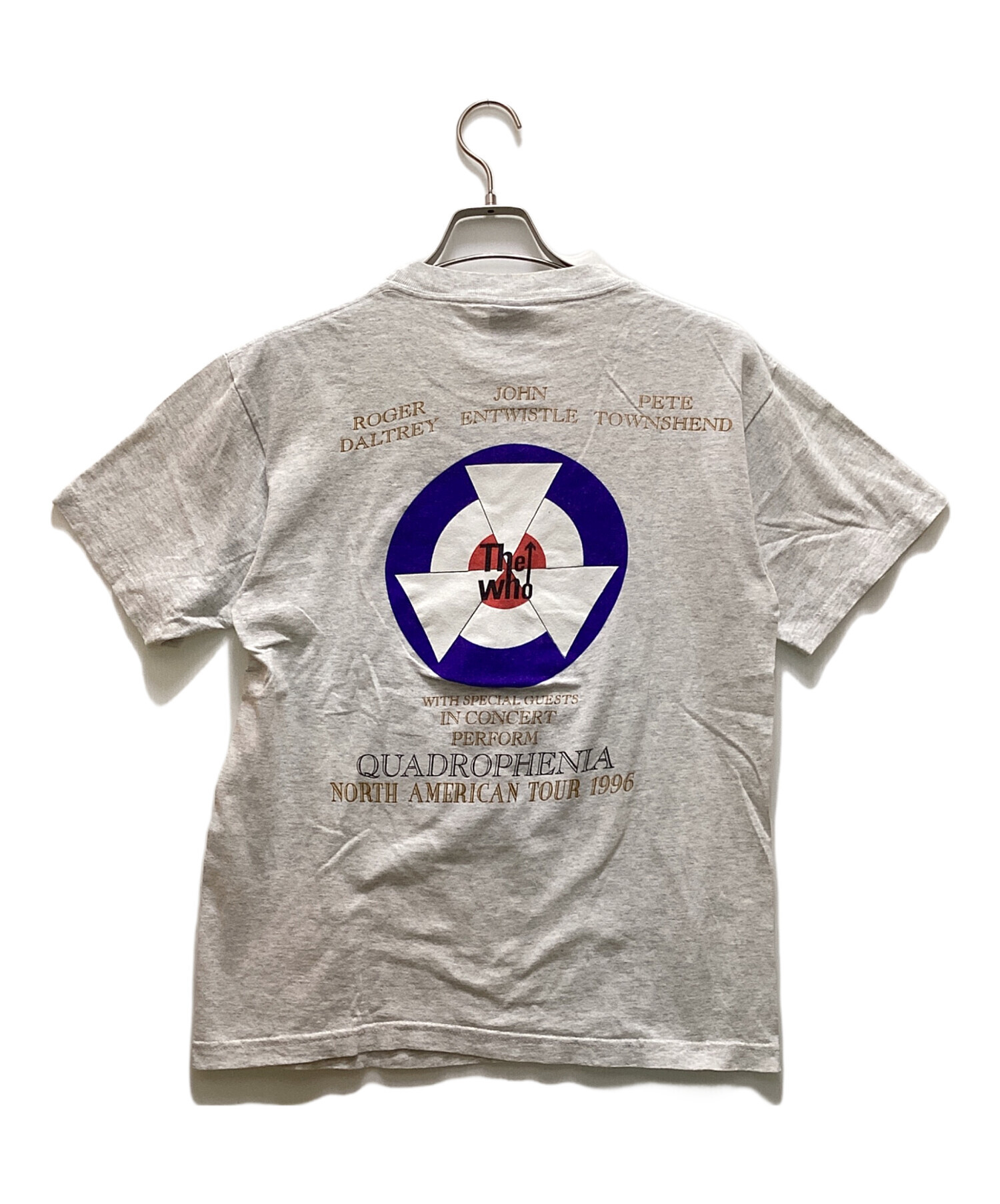 中古 90s THE WHO WORLD TOUR TEE 1997年 USA製 中古・古着通販】Polygram (ポリグラム) プリントTシャツ グレー