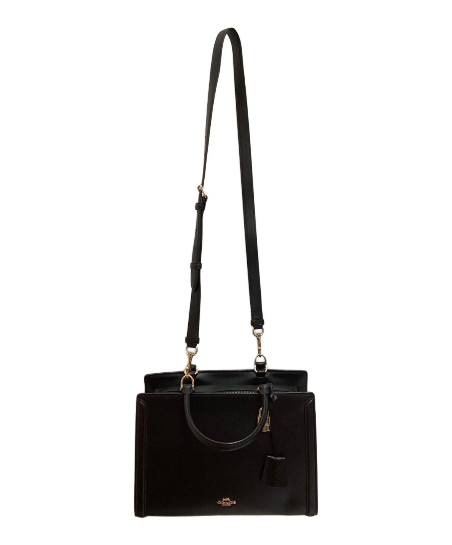 COACH ハンドバッグ　ゾーイ キャリーオール コーチ COACH F49500 レザー ゾーイ キャリーオール （ブラック