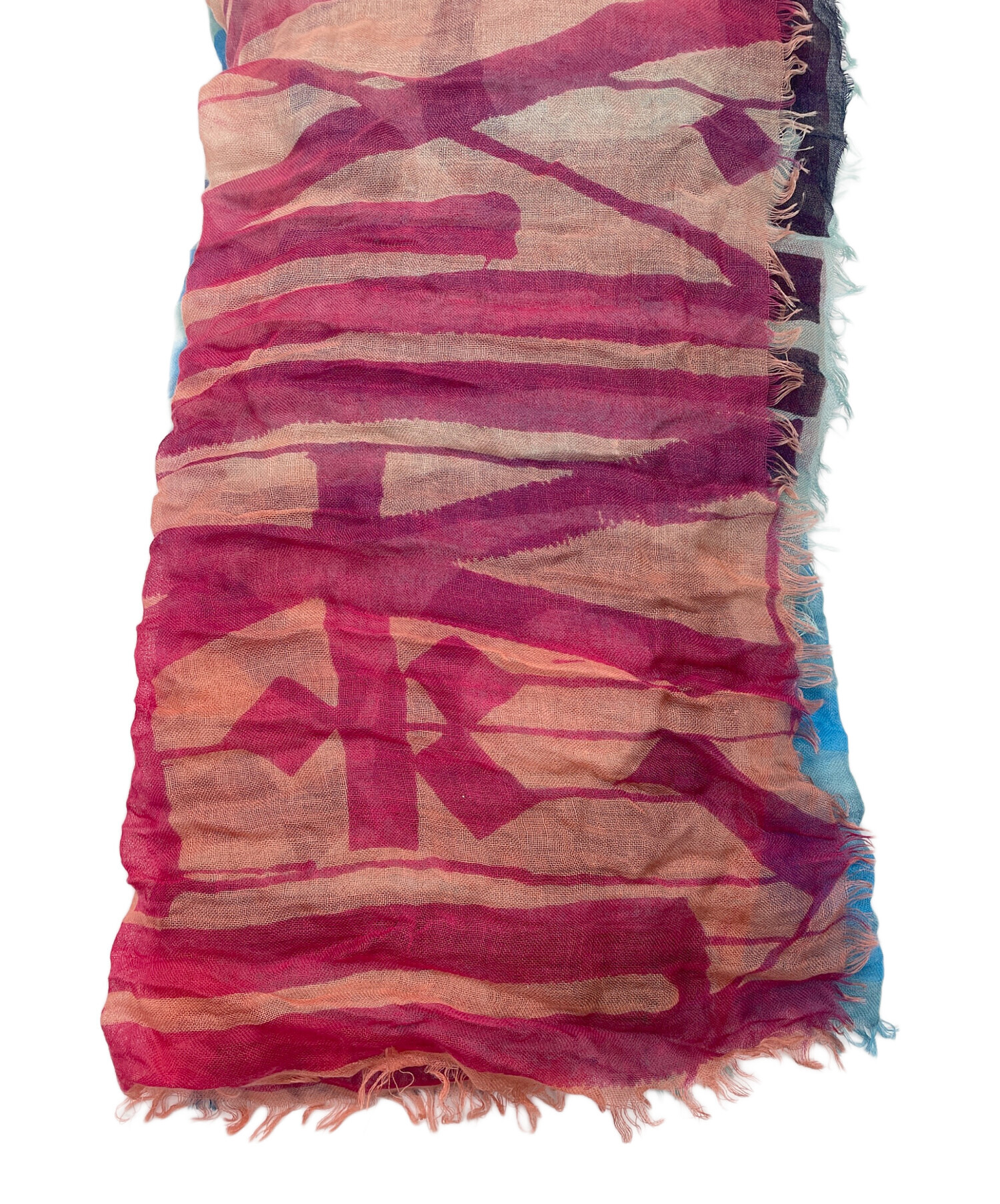 LOUIS VUITTON ルイヴィトン カシミア シルク ストール ピンク 【公式