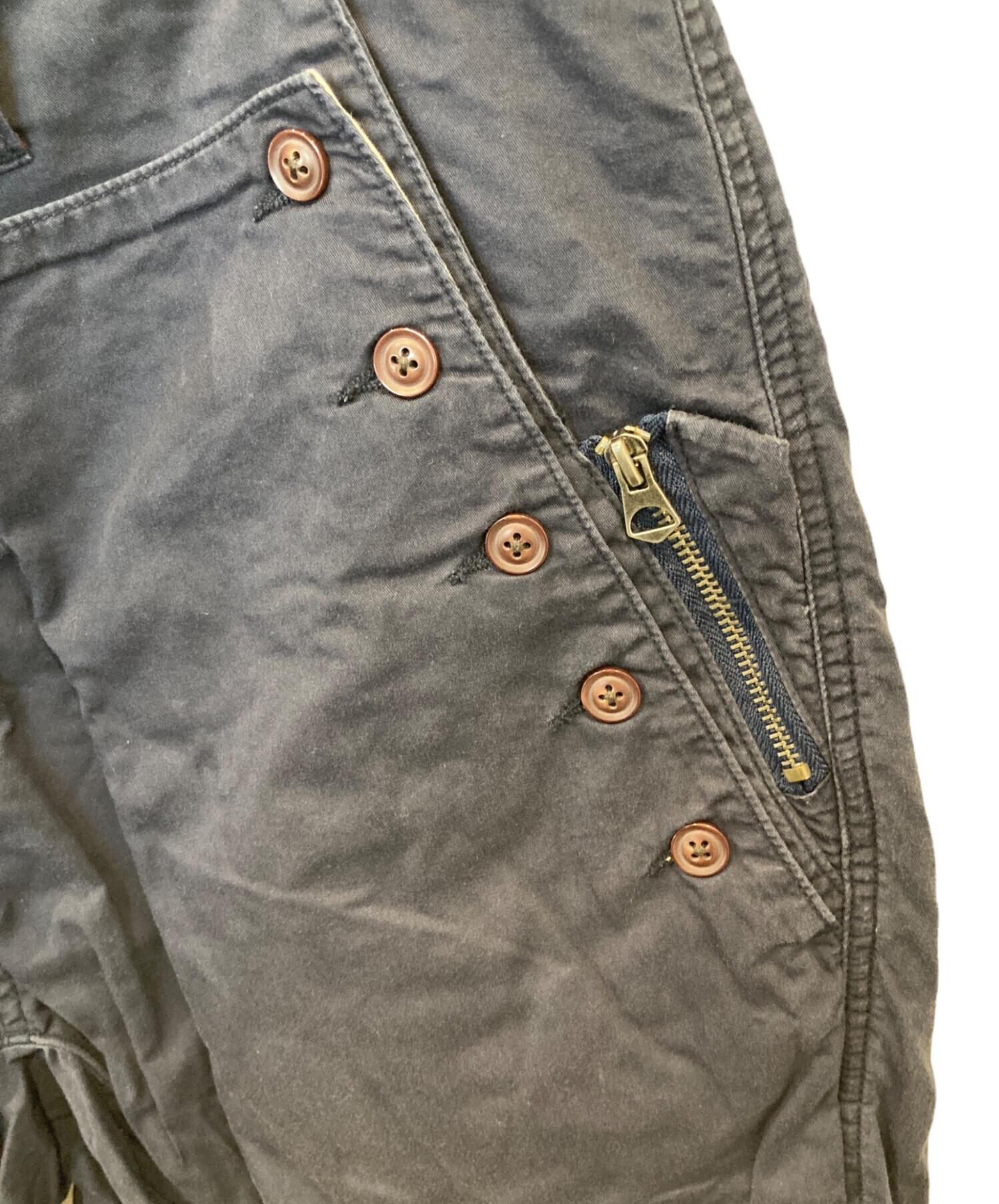 中古・古着通販】PPFM (ピーピーエフエム) フラップデザインサルエル