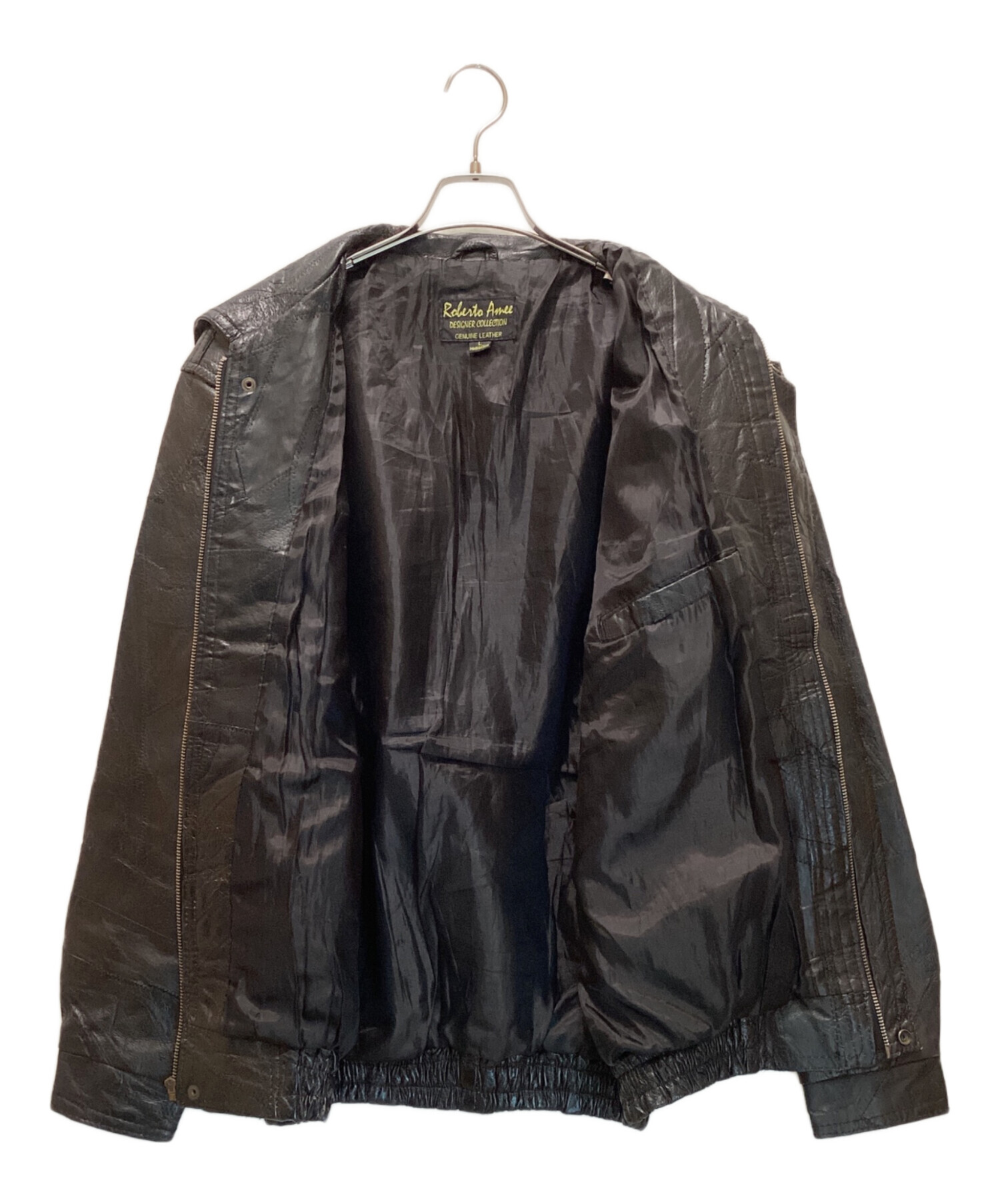 中古・古着通販】Roberto Amee (ロベルト アミー) パッチワークレザー 
