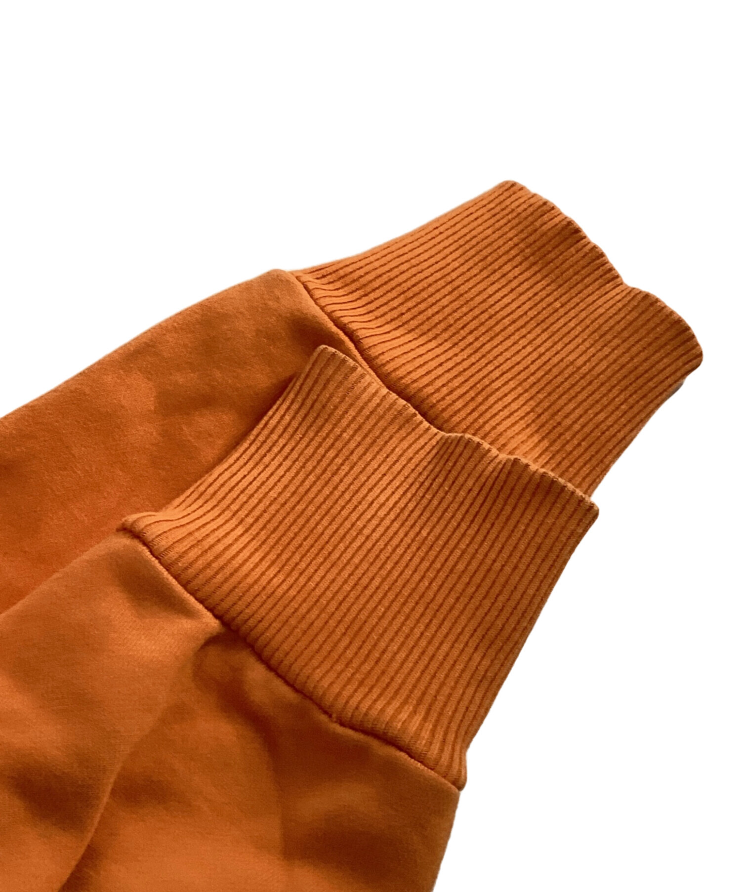 中古・古着通販】DIESEL (ディーゼル) ロゴ刺繍パーカー オレンジ