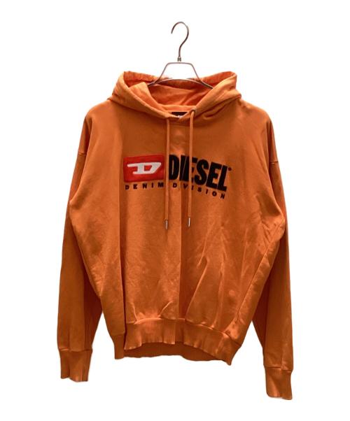 中古・古着通販】DIESEL (ディーゼル) ロゴ刺繍パーカー