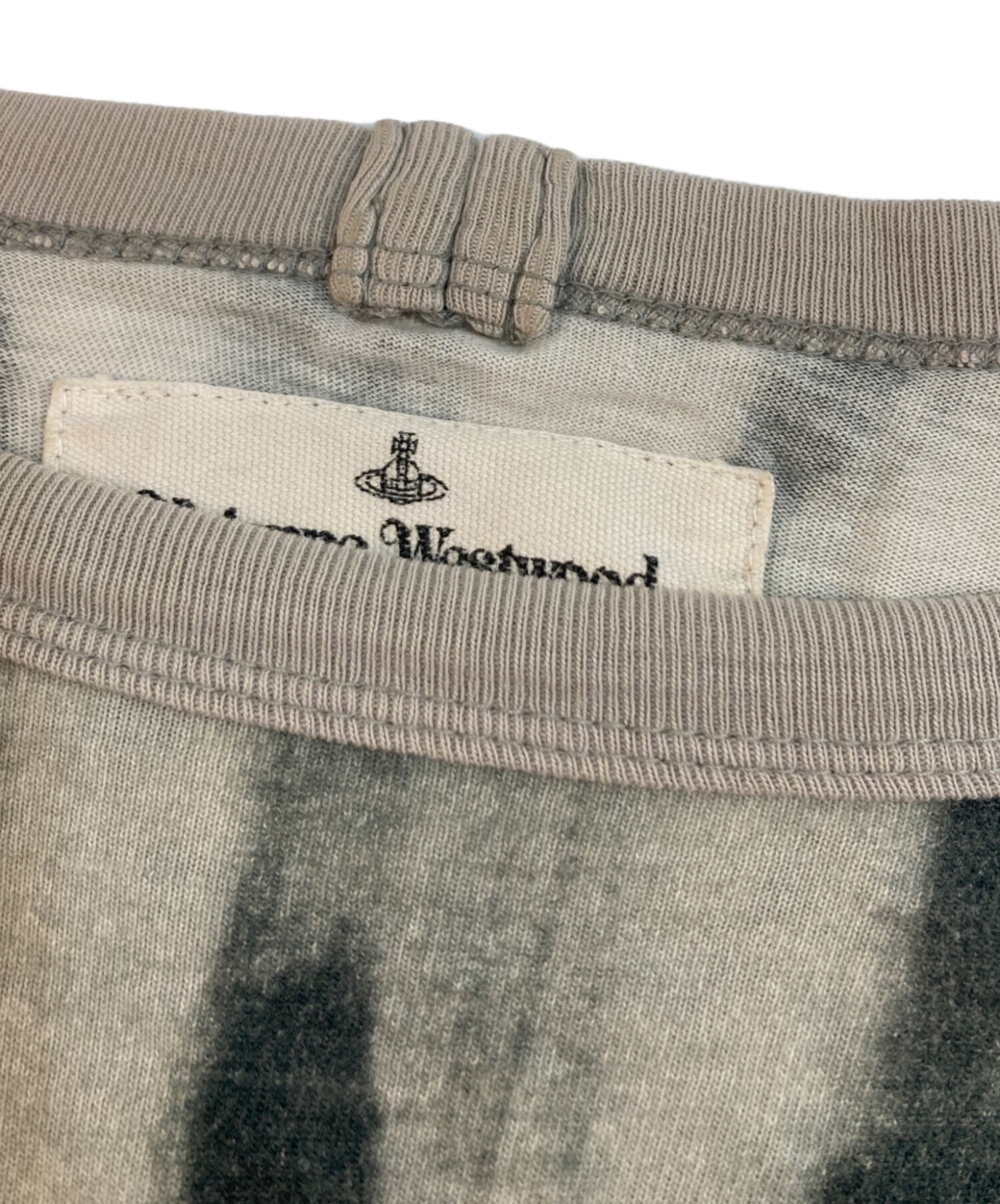 良品 Vivienne Westwood ヴィヴィアンウエストウッド アングロマニア プリント オーバーサイズ Tシャツ サイズ38 オレンジ レディース 古着 中古 USED Vivienne Westwood（ヴィヴィアンウエストウッド） 良品 アングロ