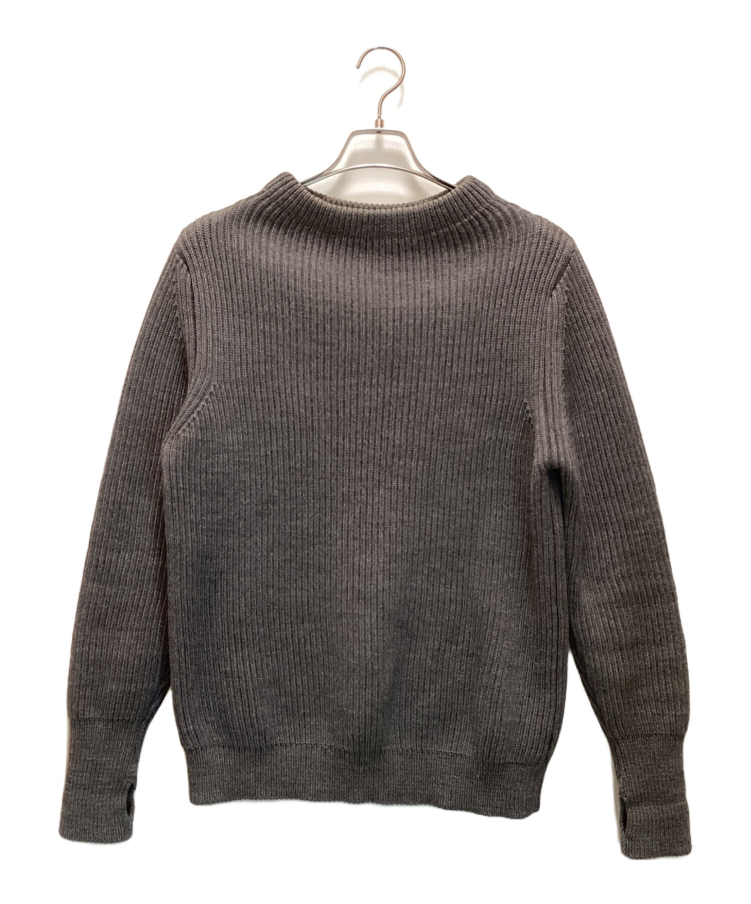 ANDERSEN-ANDERSEN リブ編みセーター L Andersen-Andersen ブラック