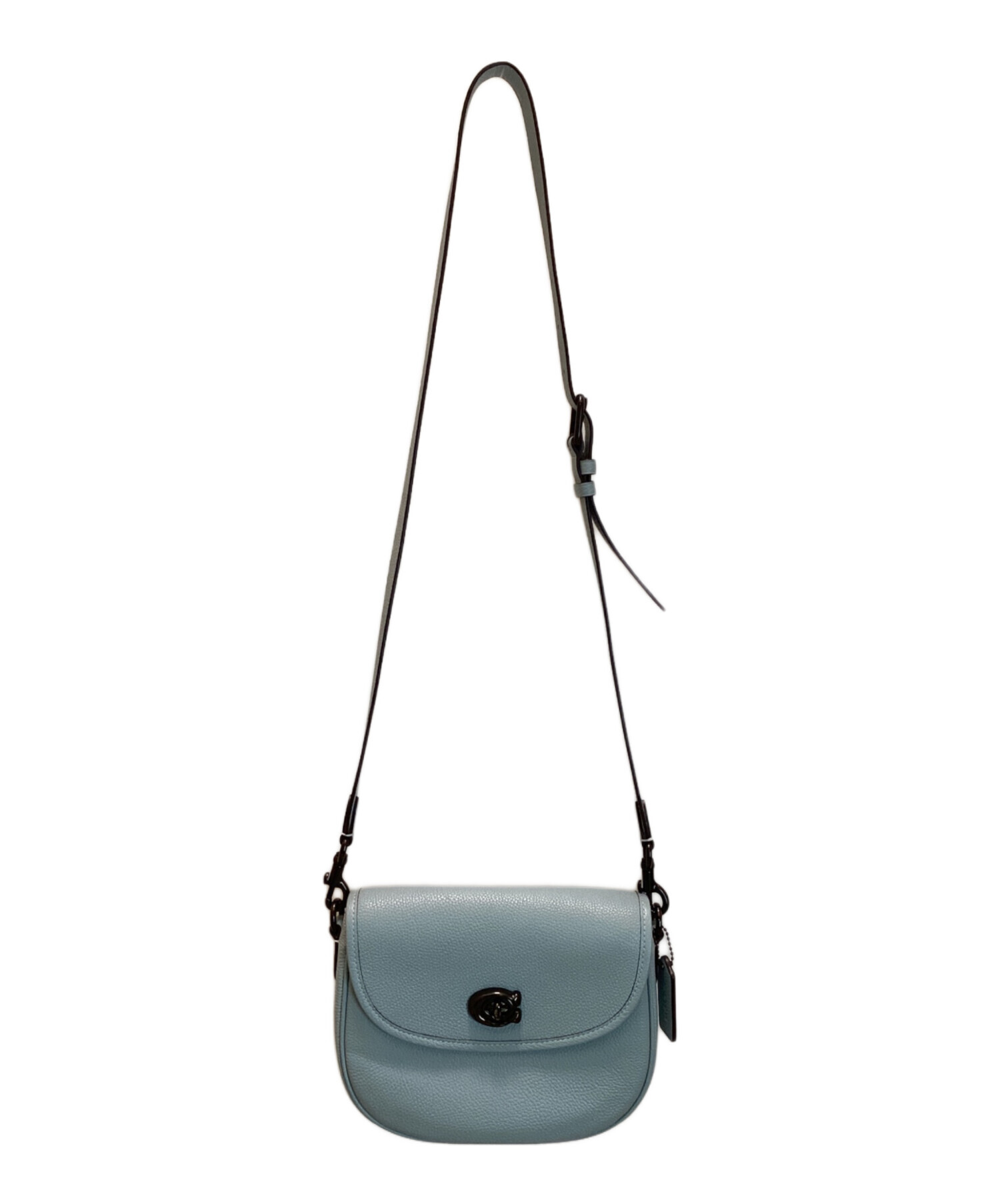 COACH ウィロウバケット 2Way バッグ ブルー ショルダー 斜め掛け COACH ウィロウバケット 2Way バッグ ブルー ショルダー 斜め掛け