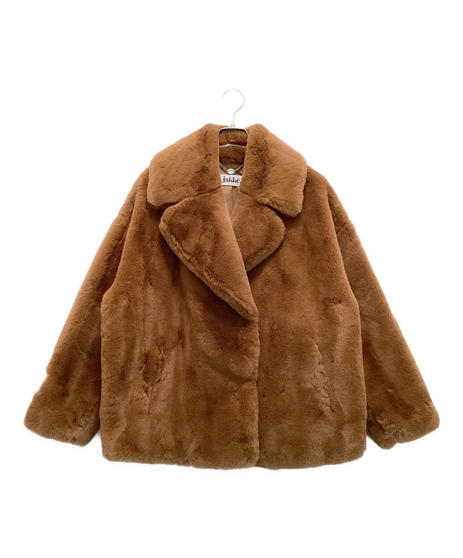 中古・古着通販】Jakke (ジャッキー) フェイクファージャケット