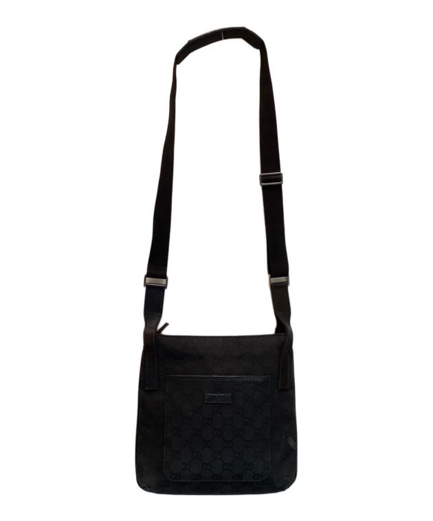 中古・古着通販】GUCCI (グッチ) GGキャンバスショルダーバッグ