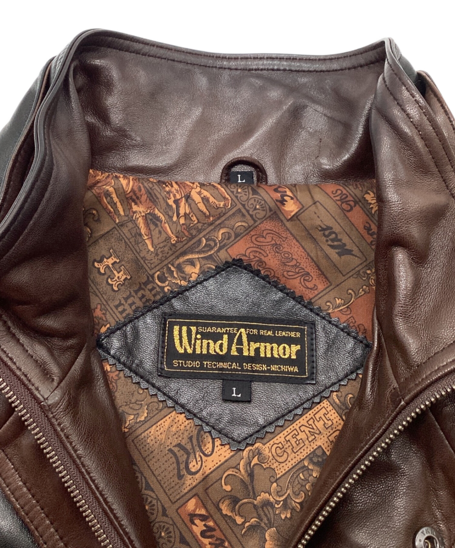 中古・古着通販】Wind Armor (ウィンドアーマー) レザージャケット