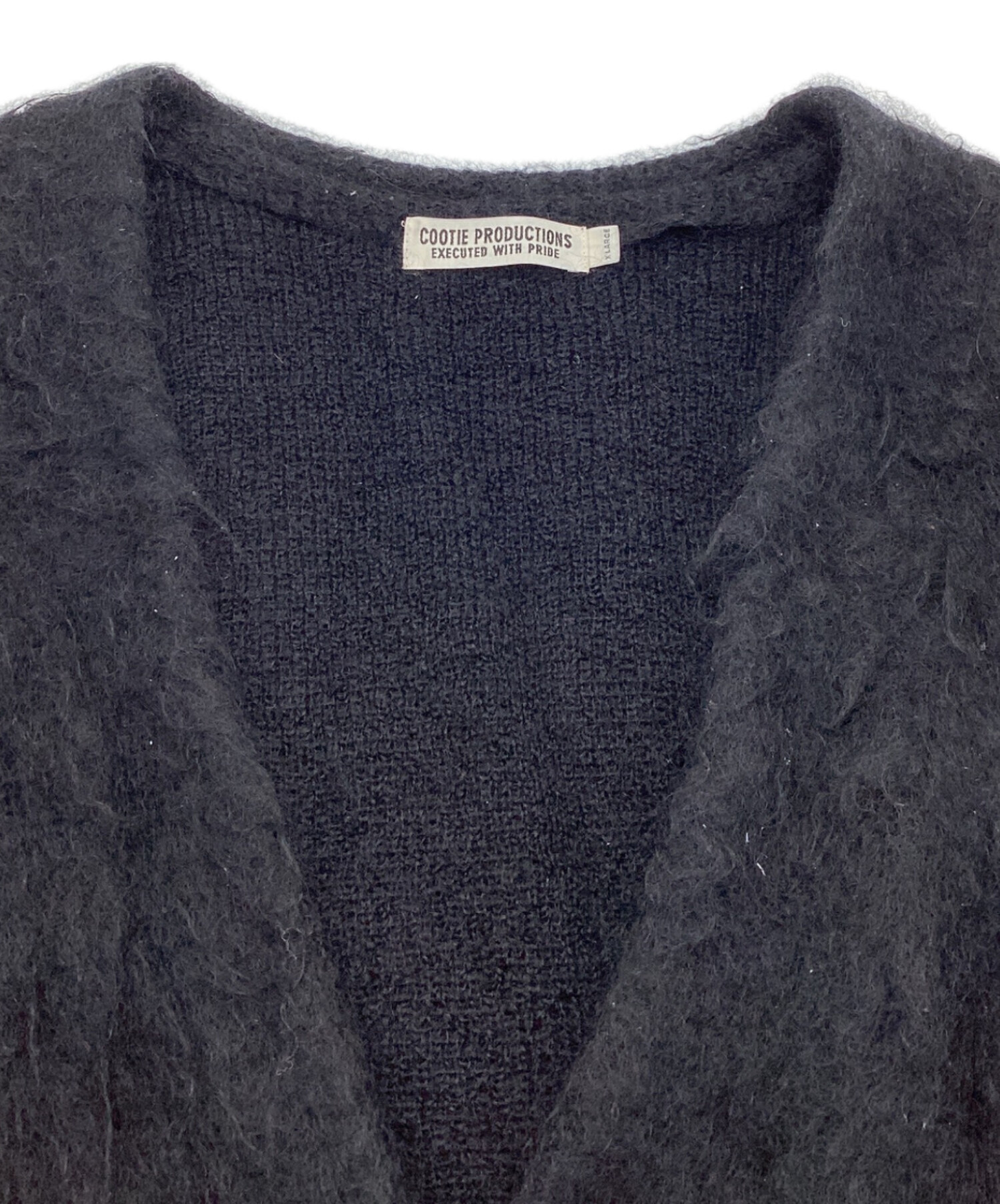 Cootie Productions モヘヤカーディガン M COOTIE / Mohair Cardigan