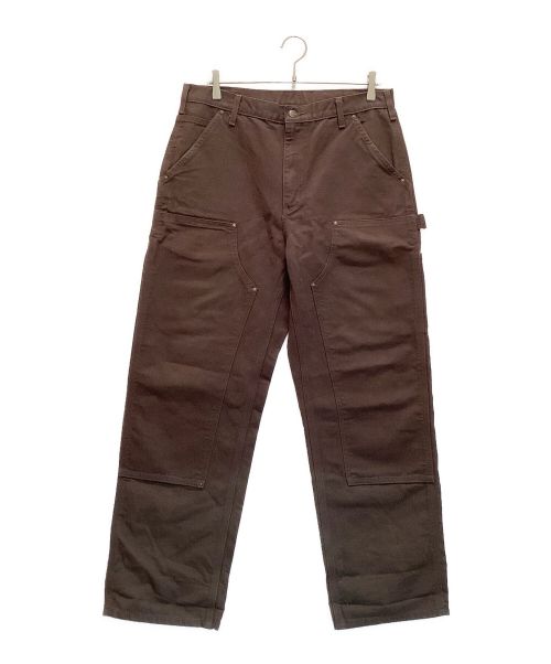 carhartt カーハート ダブルニー ワークパンツ w34 ブラウン 中古・古着通販】CarHartt (カーハート) ダブルニー ペインターパンツ