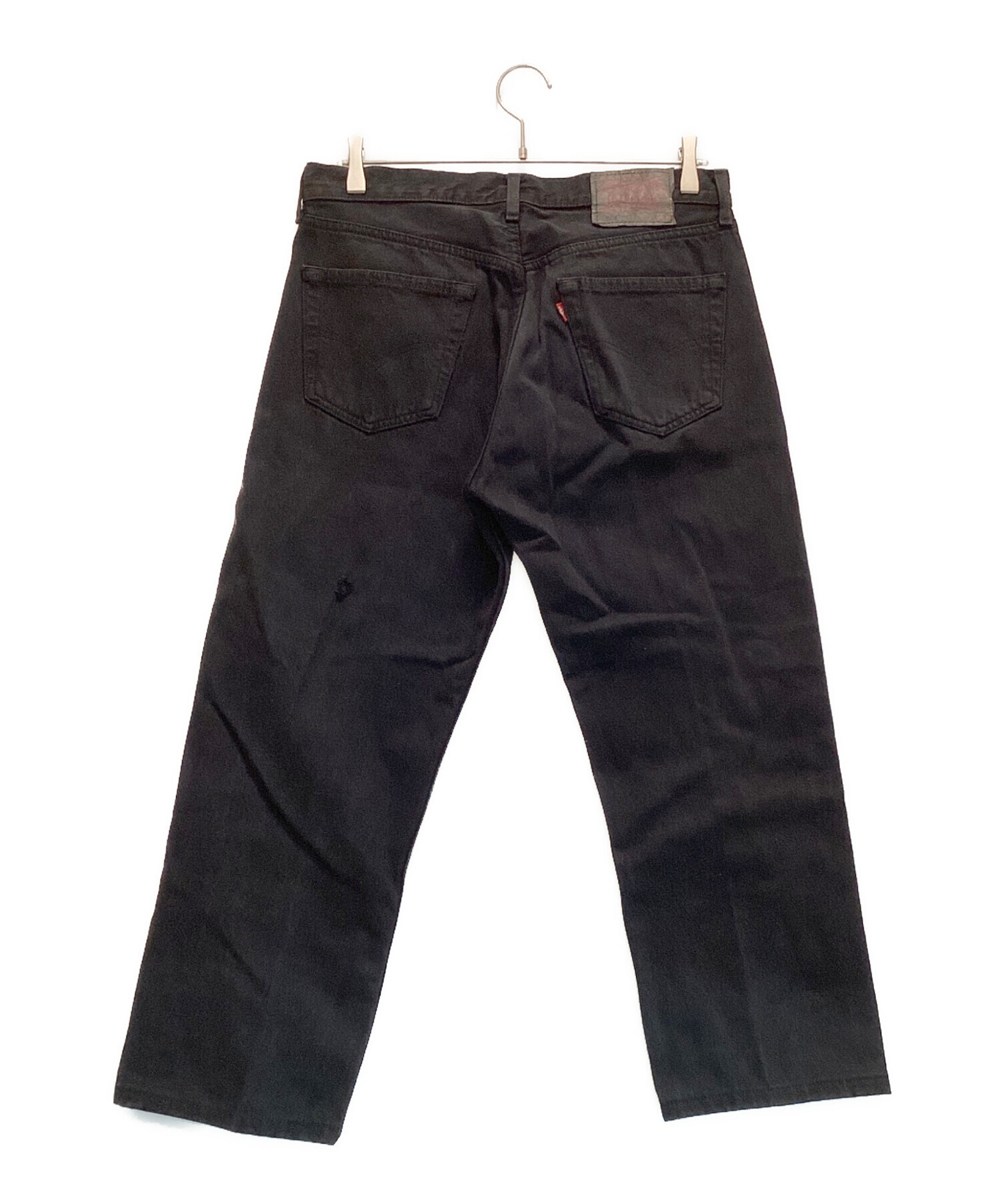 中古・古着通販】LEVI'S (リーバイス) 古着後染めブラックデニム 501