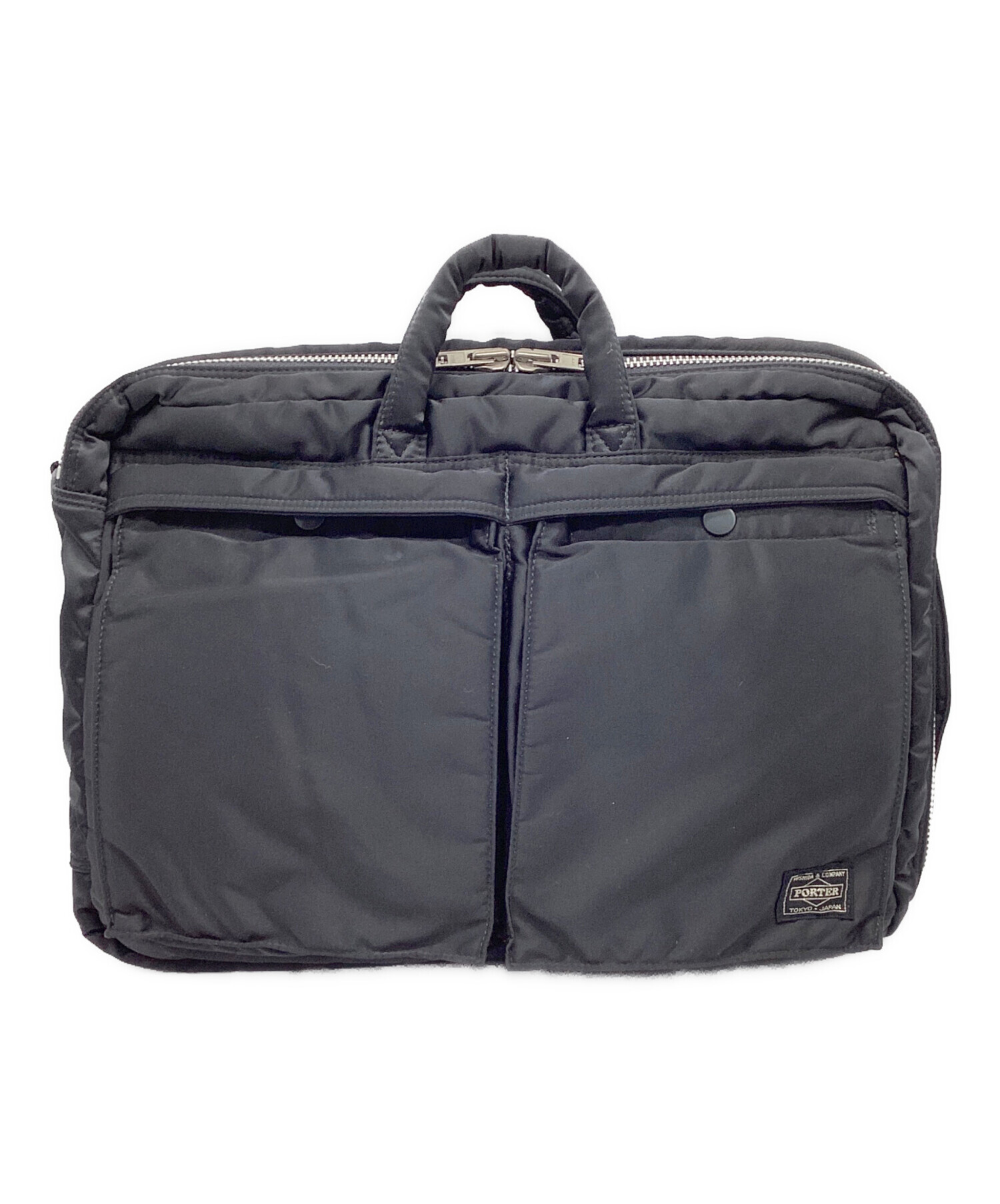 中古・古着通販】PORTER (ポーター) ビジネスバッグ ブラック