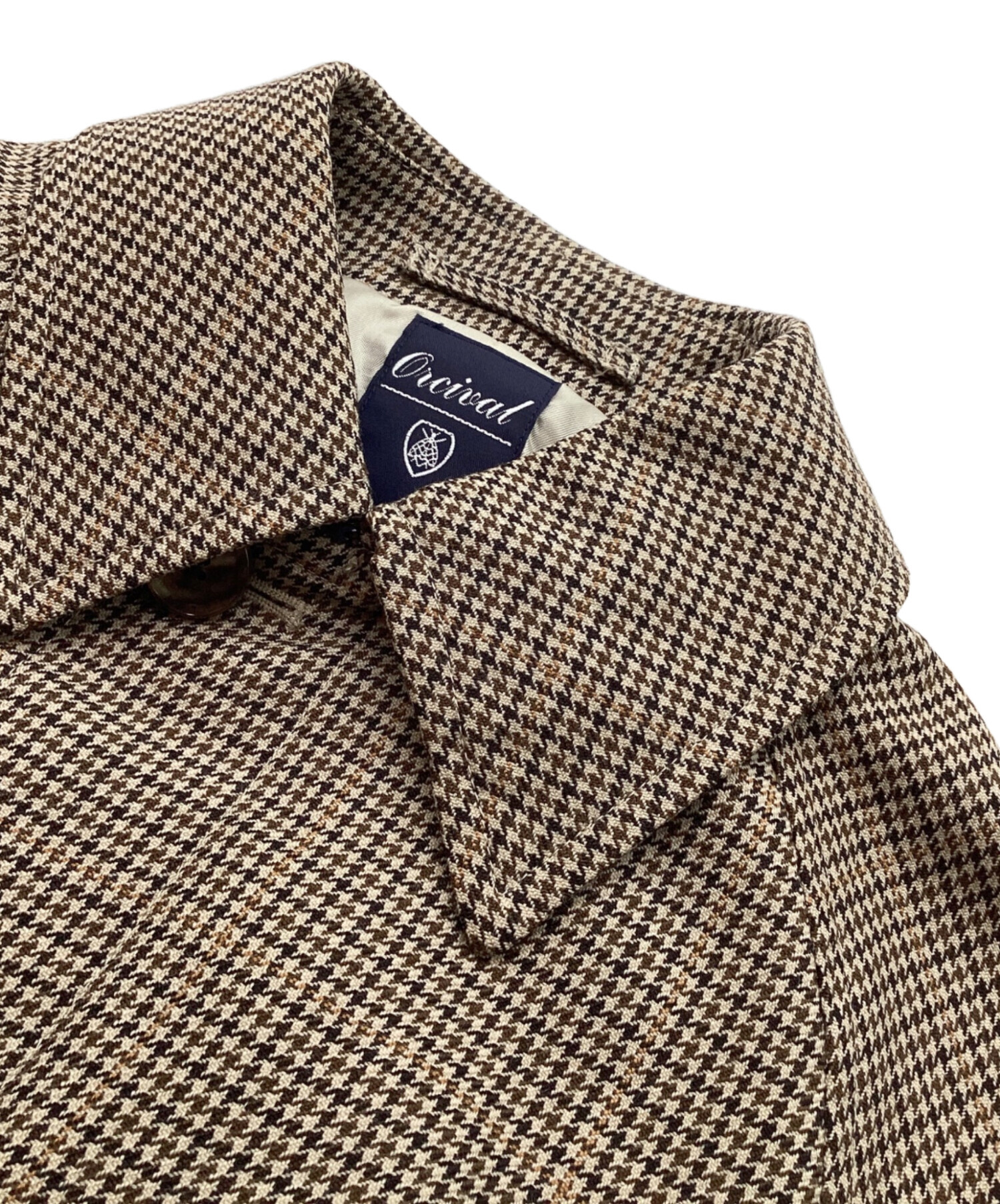 中古・古着通販】ORCIVAL (オーシバル) ステンカラーコート ブラウン