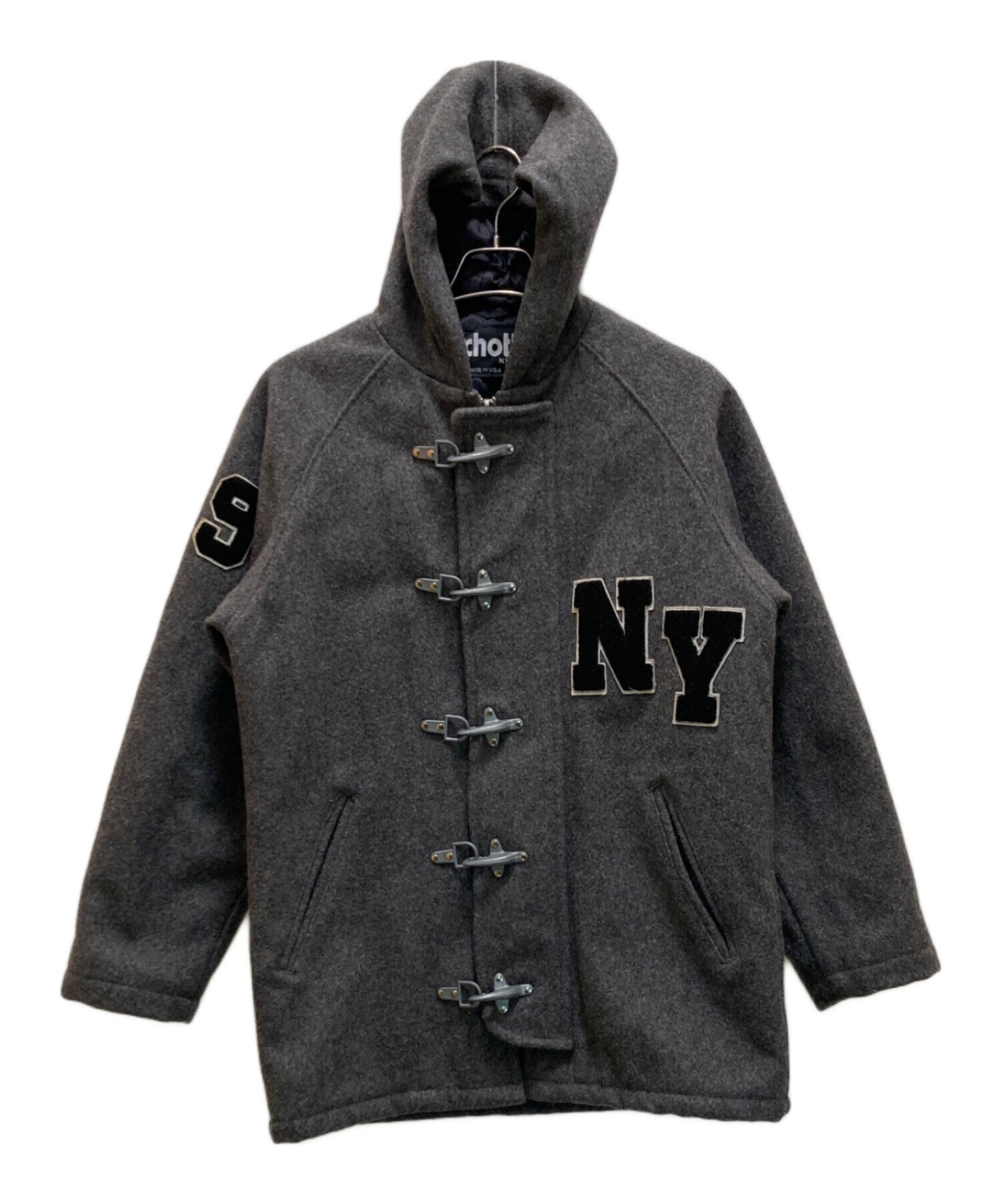 中古・古着通販】Schott (ショット) ウールフーデッド ファイヤーマン