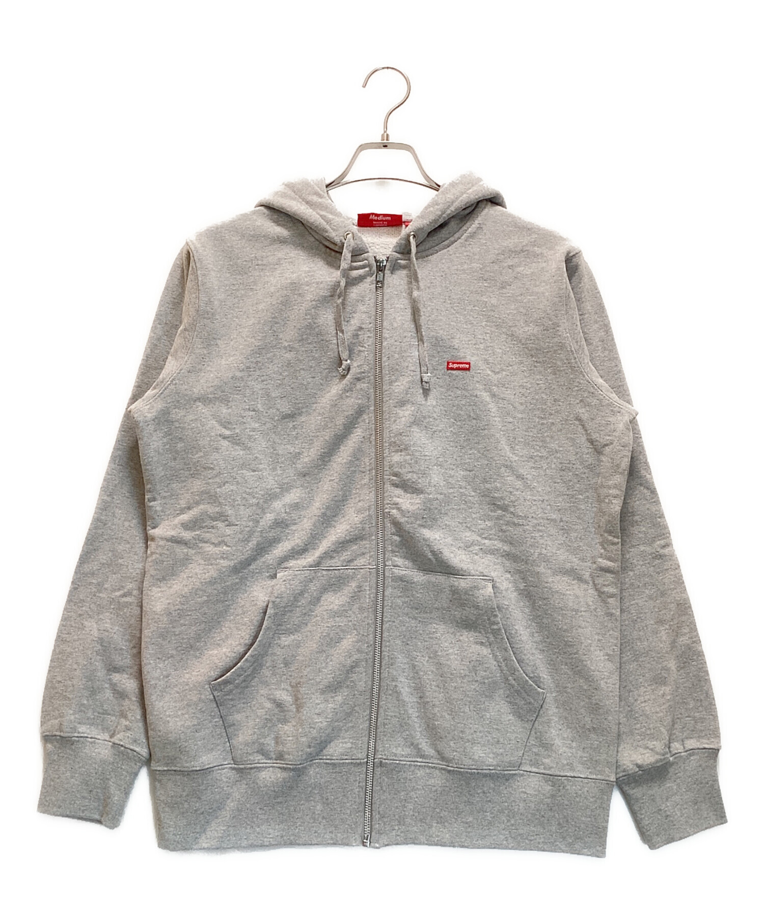 Supreme スモールボックスロゴ グレー Medium
