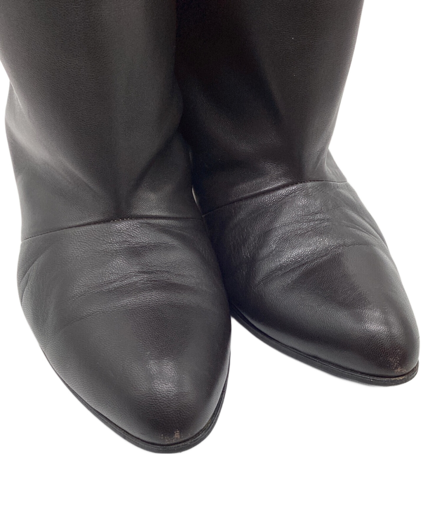 中古・古着通販】NEBULONIE (ネブローニ) ロングブーツ ブラウン