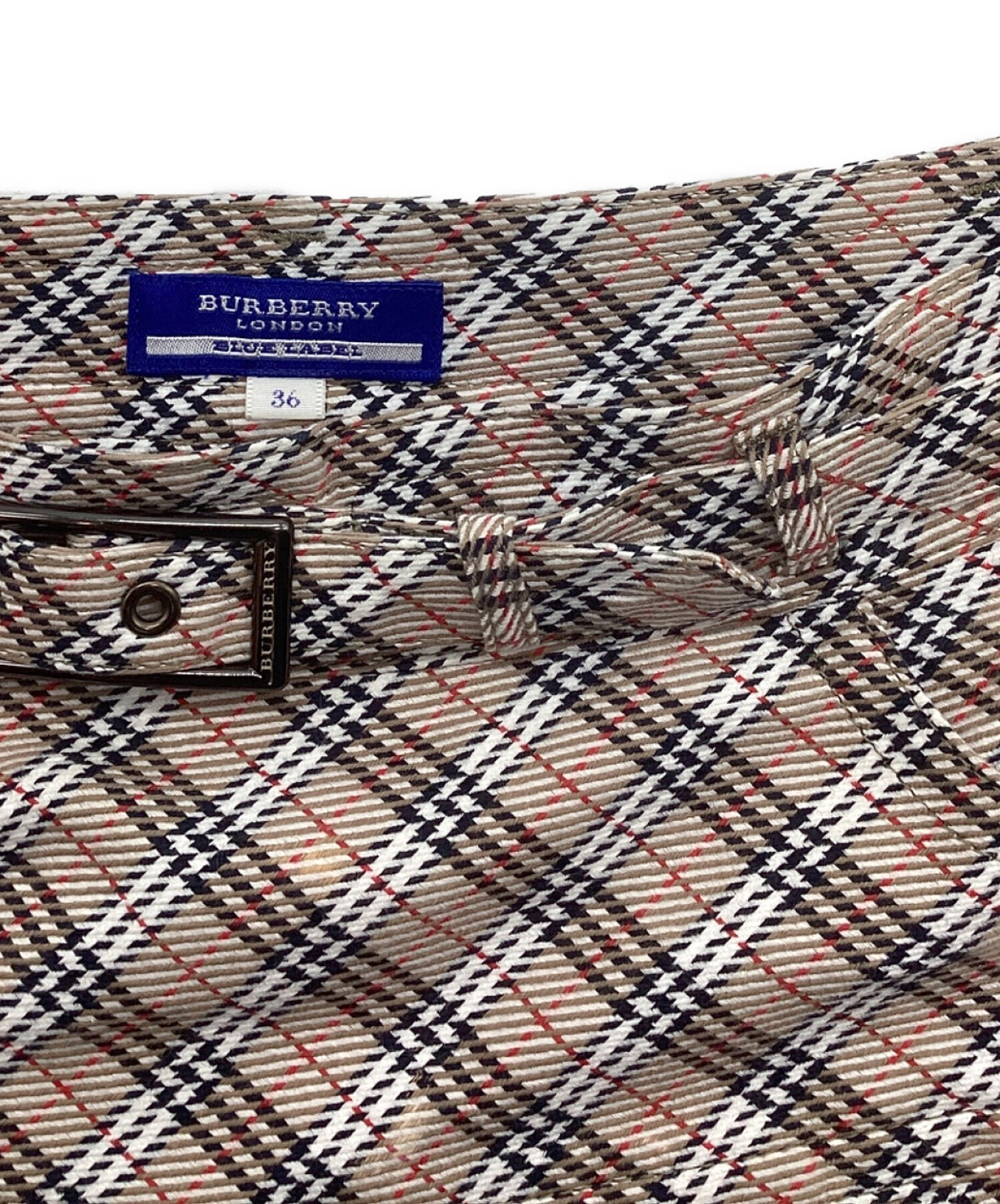 中古・古着通販】BURBERRY BLUE LABEL (バーバリーブルーレーベル  