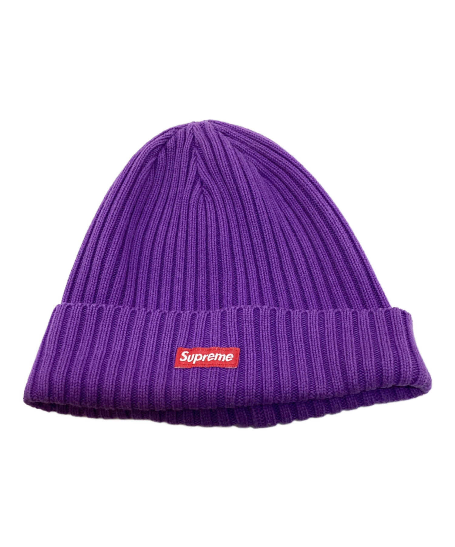 Supreme パープル ニット帽 中古・古着通販】SUPREME (シュプリーム) オーバーダイド ビーニー