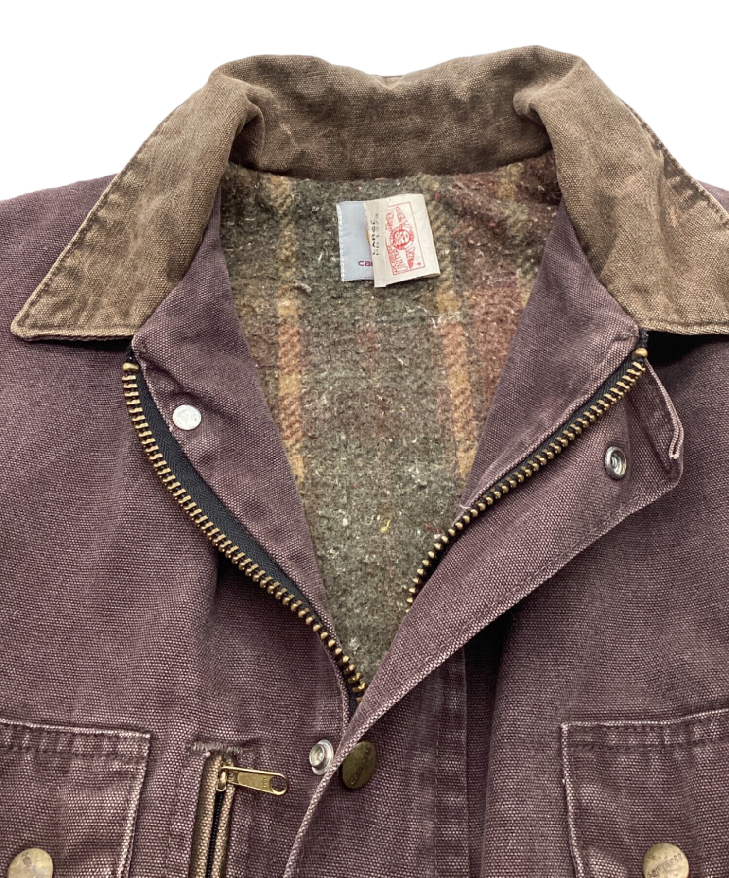 中古・古着通販】CarHartt (カーハート) 裏地ブランケット ダック