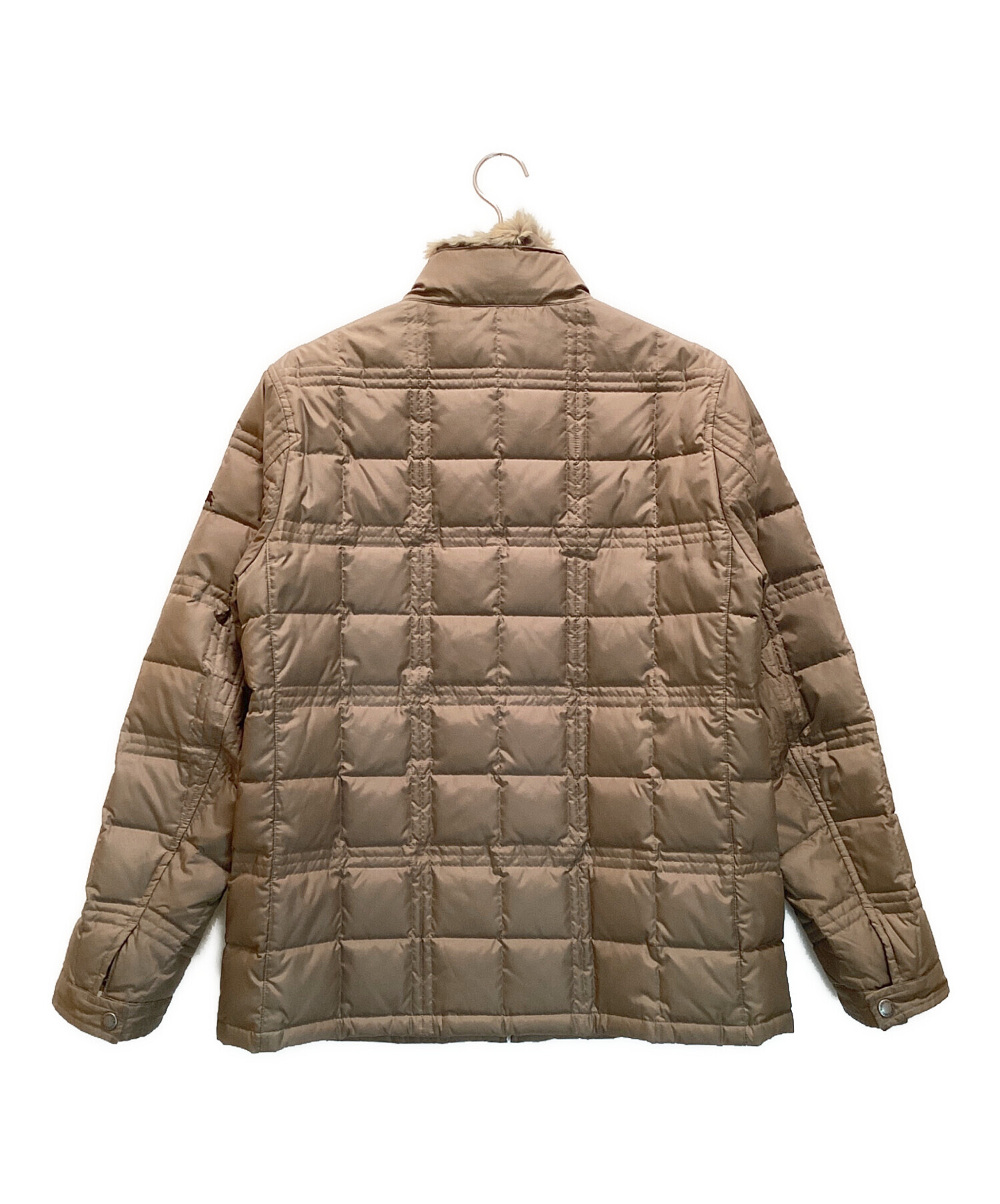BURBERRY BLACK LABEL ダウンジャケット ブラウンLサイズ